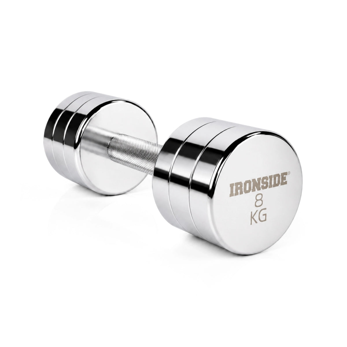 Mancuerna Circular Hard Chromed Steel 1 a 10 kg IRONSIDE