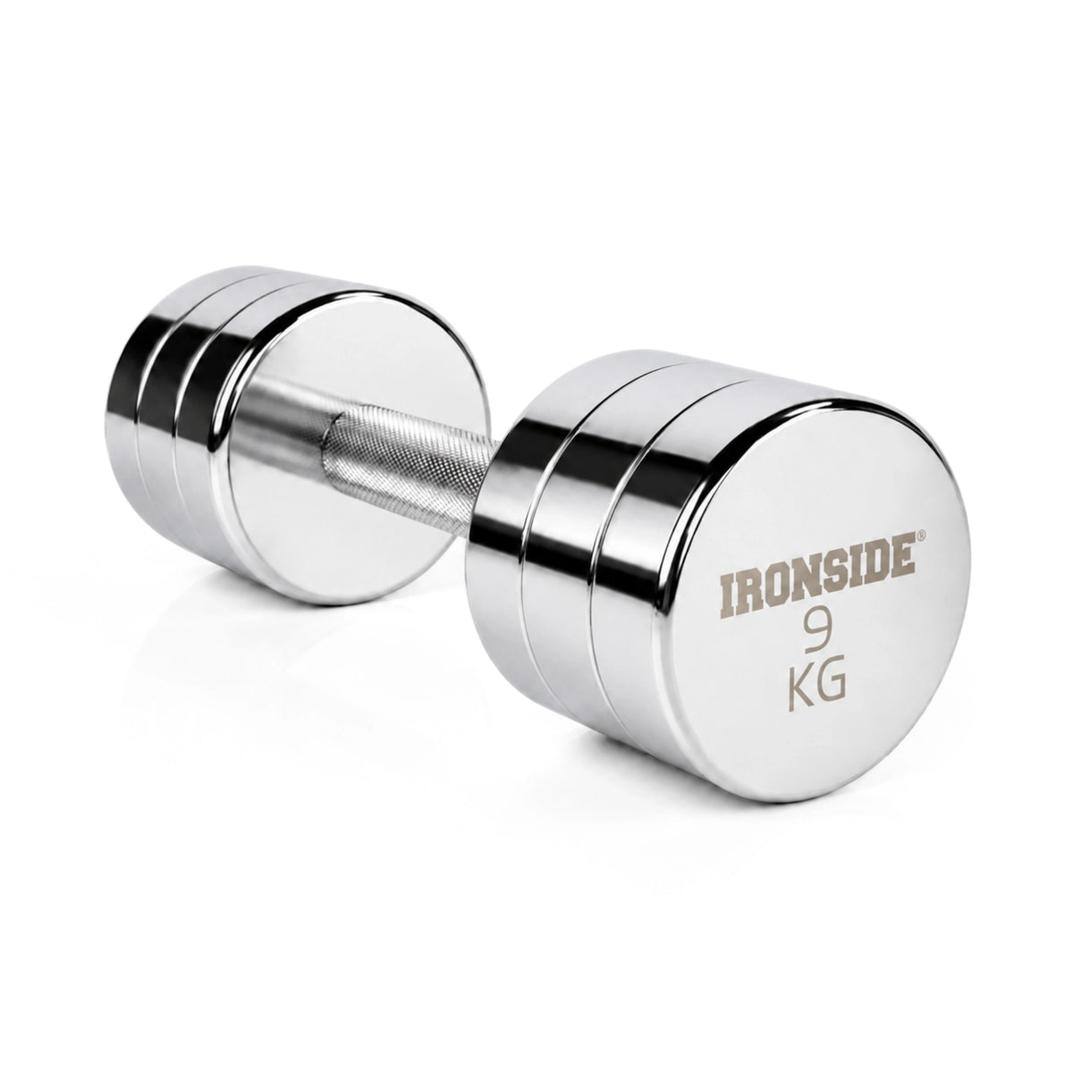 Mancuerna Circular Hard Chromed Steel 1 a 10 kg IRONSIDE