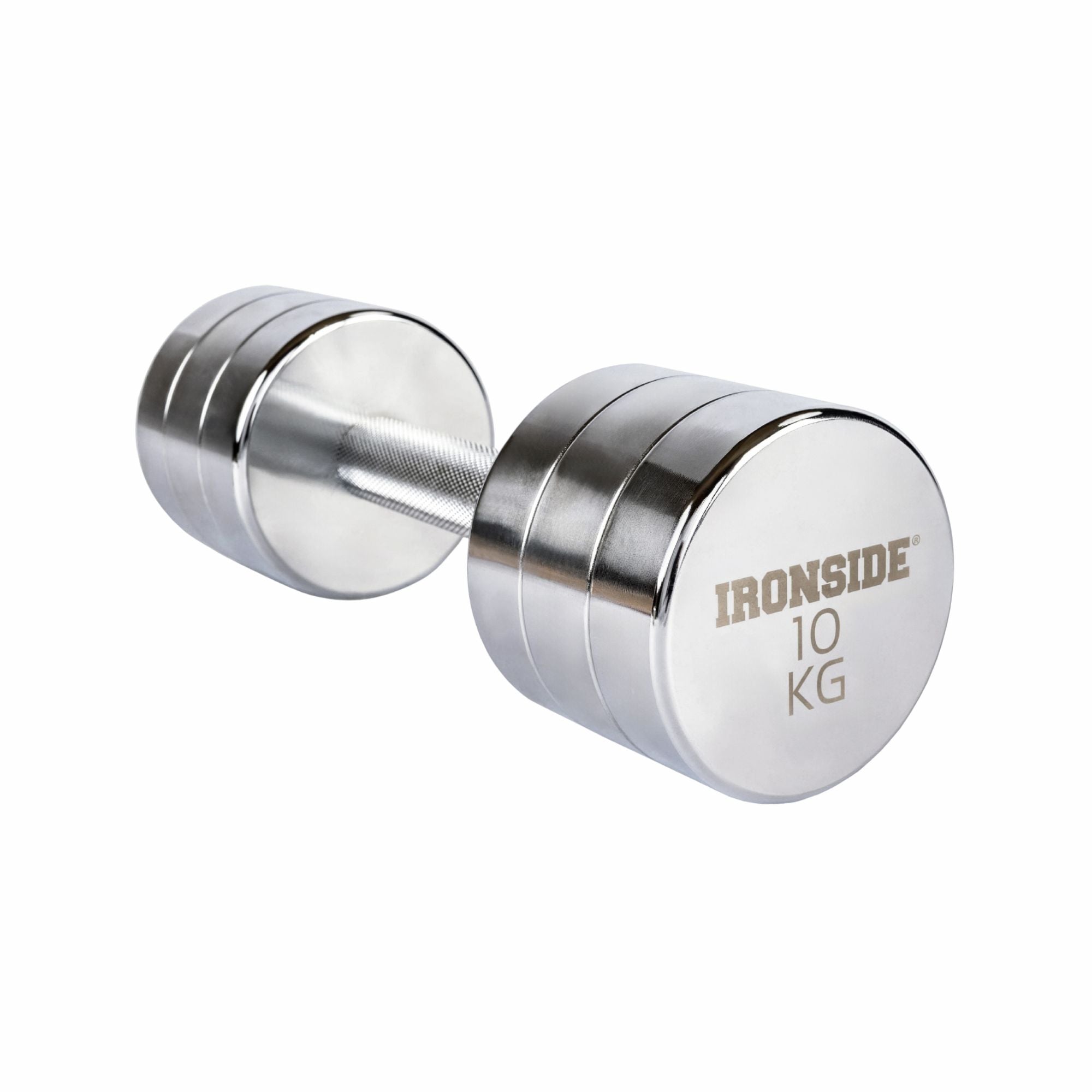 Mancuerna Circular Hard Chromed Steel 1 a 10 kg IRONSIDE