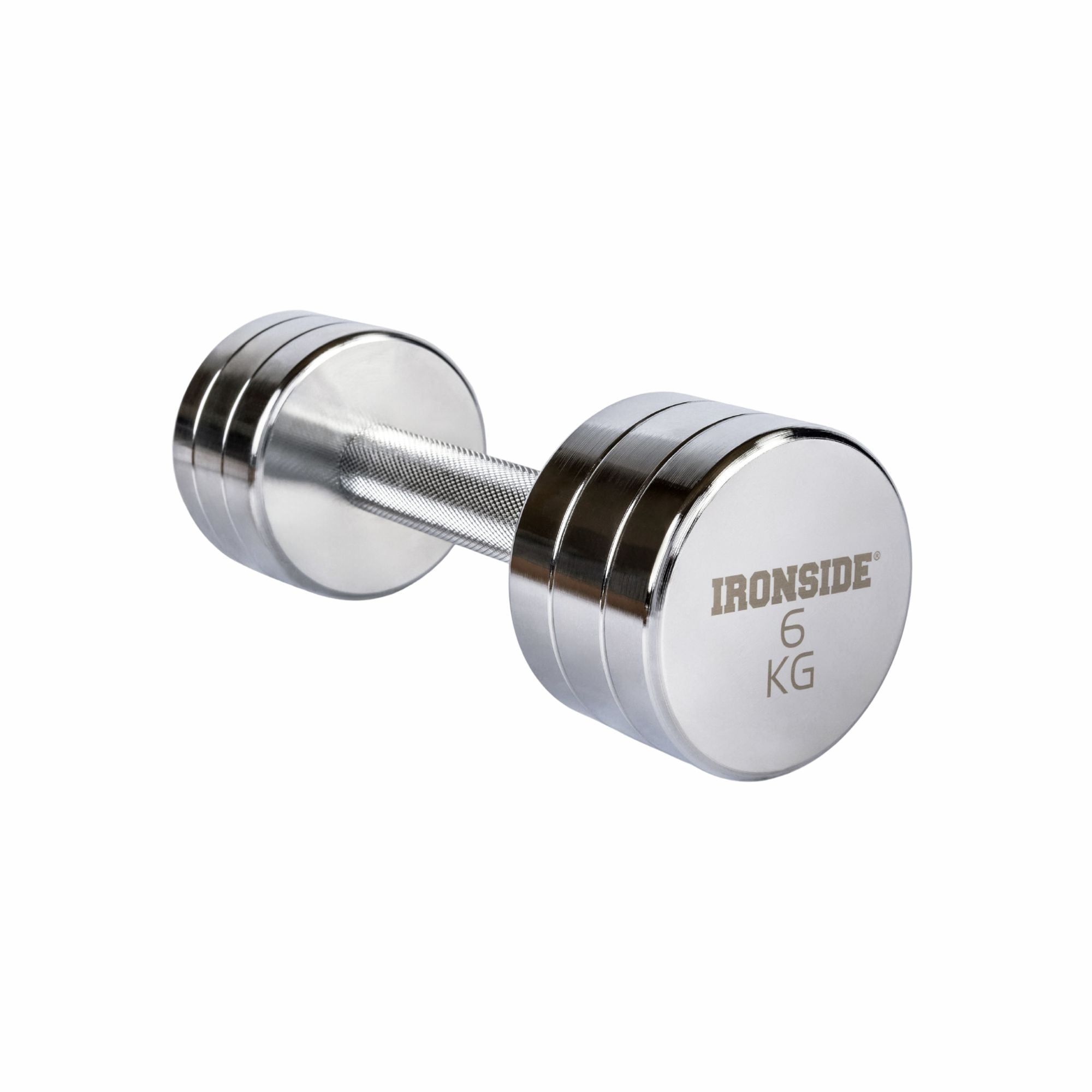 Mancuerna Circular Hard Chromed Steel 1 a 10 kg IRONSIDE