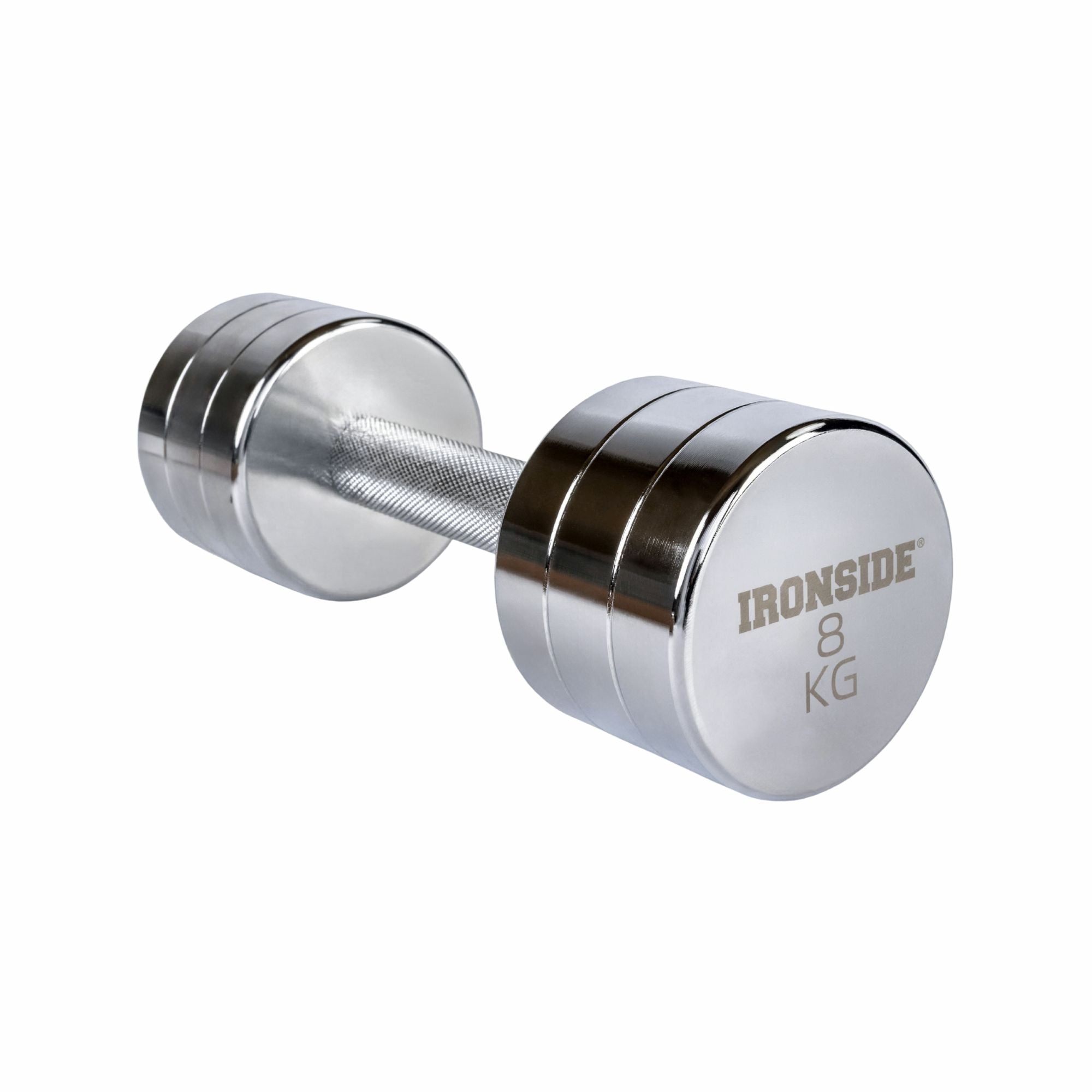 Mancuerna Circular Hard Chromed Steel 1 a 10 kg IRONSIDE