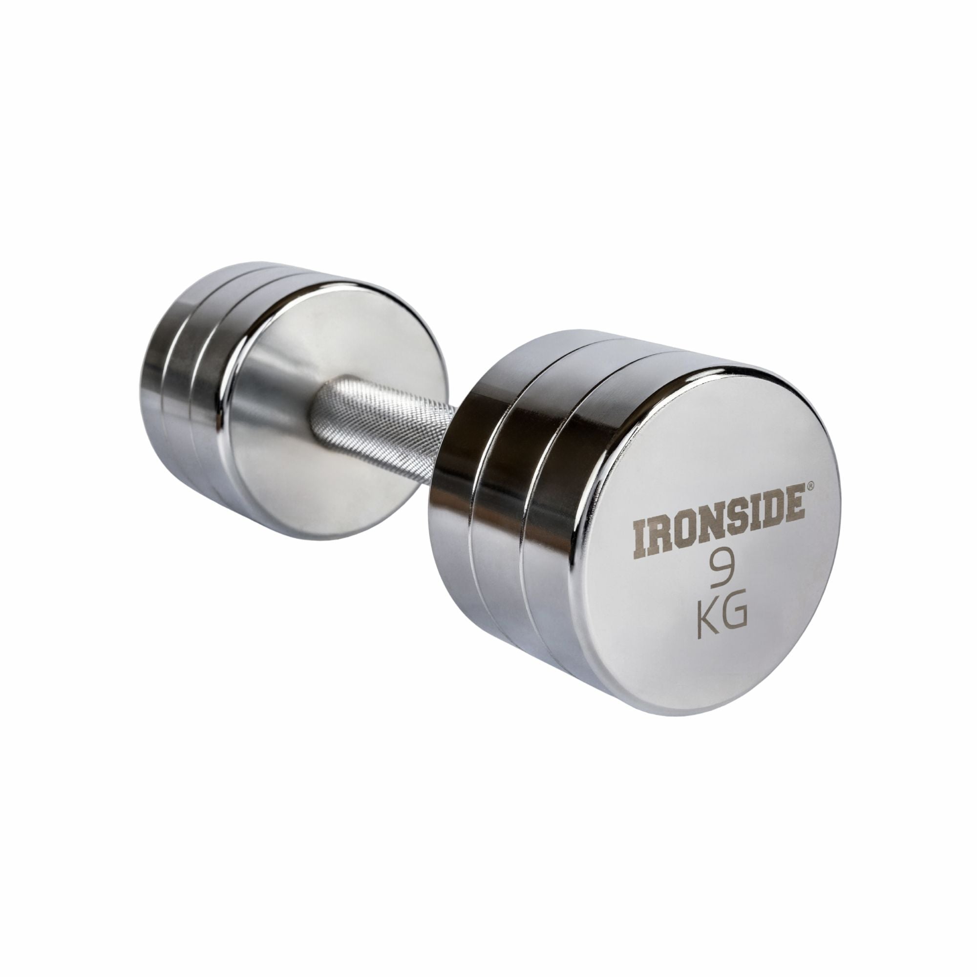 Mancuerna Circular Hard Chromed Steel 1 a 10 kg IRONSIDE
