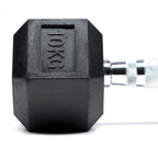 Par de Mancuernas Hexagonales 2.5 a 17.5 KG IRONSIDE