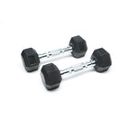 Par de Mancuernas Hexagonales 2.5 a 17.5 KG IRONSIDE