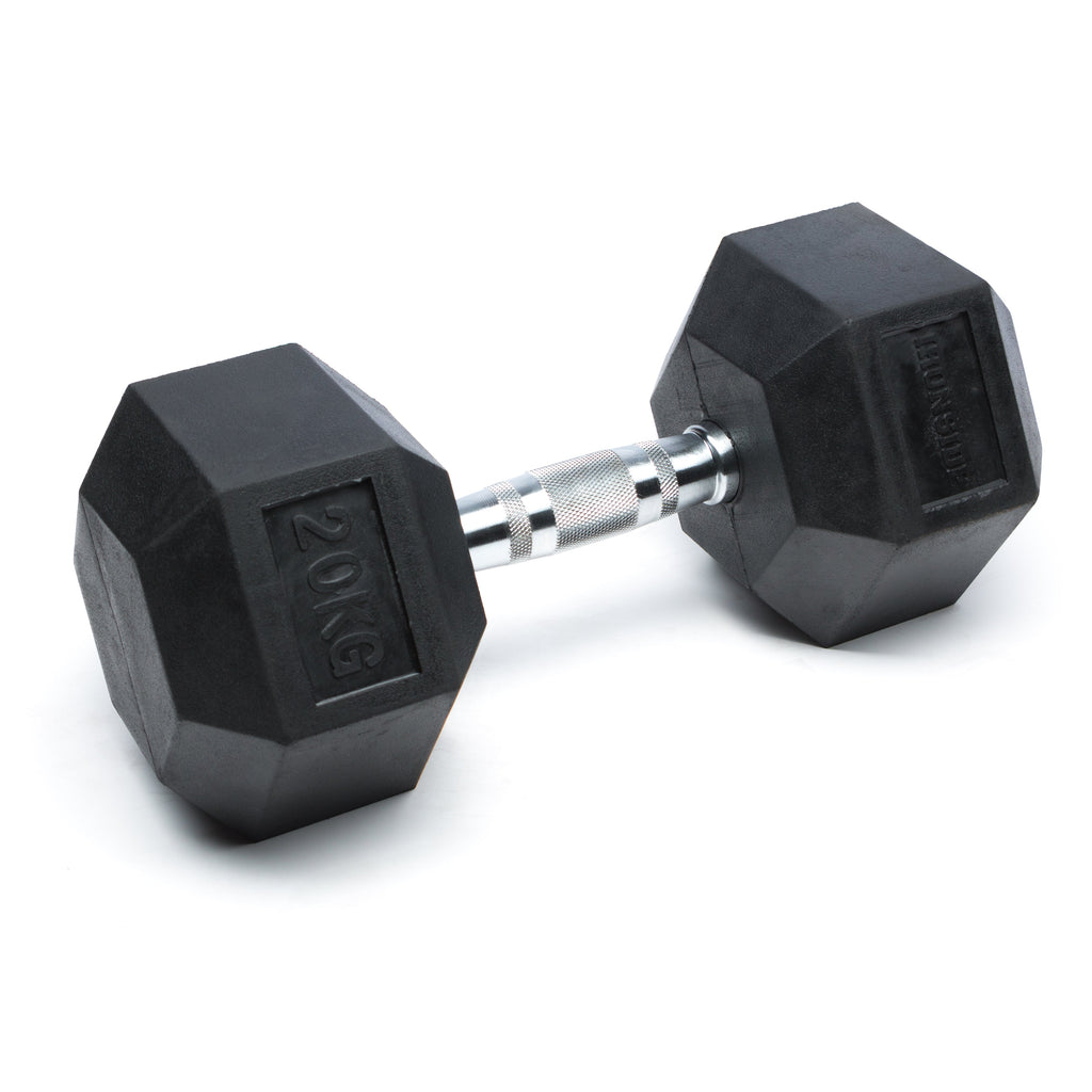 Mancuernas Hexagonales 20 a 40 kg IRONSIDE unidad