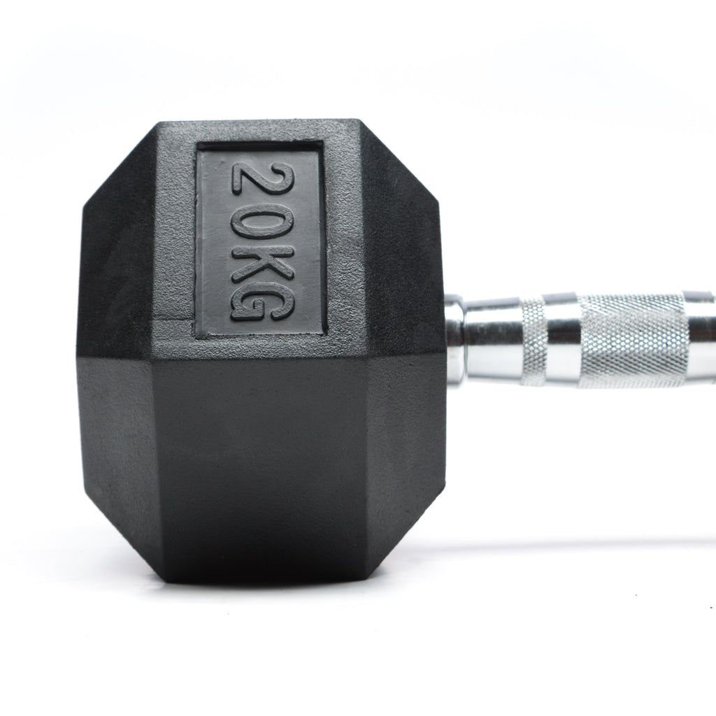 Mancuernas Hexagonales 20 a 40 kg IRONSIDE unidad