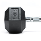 Mancuernas Hexagonales 20 a 40 kg IRONSIDE unidad