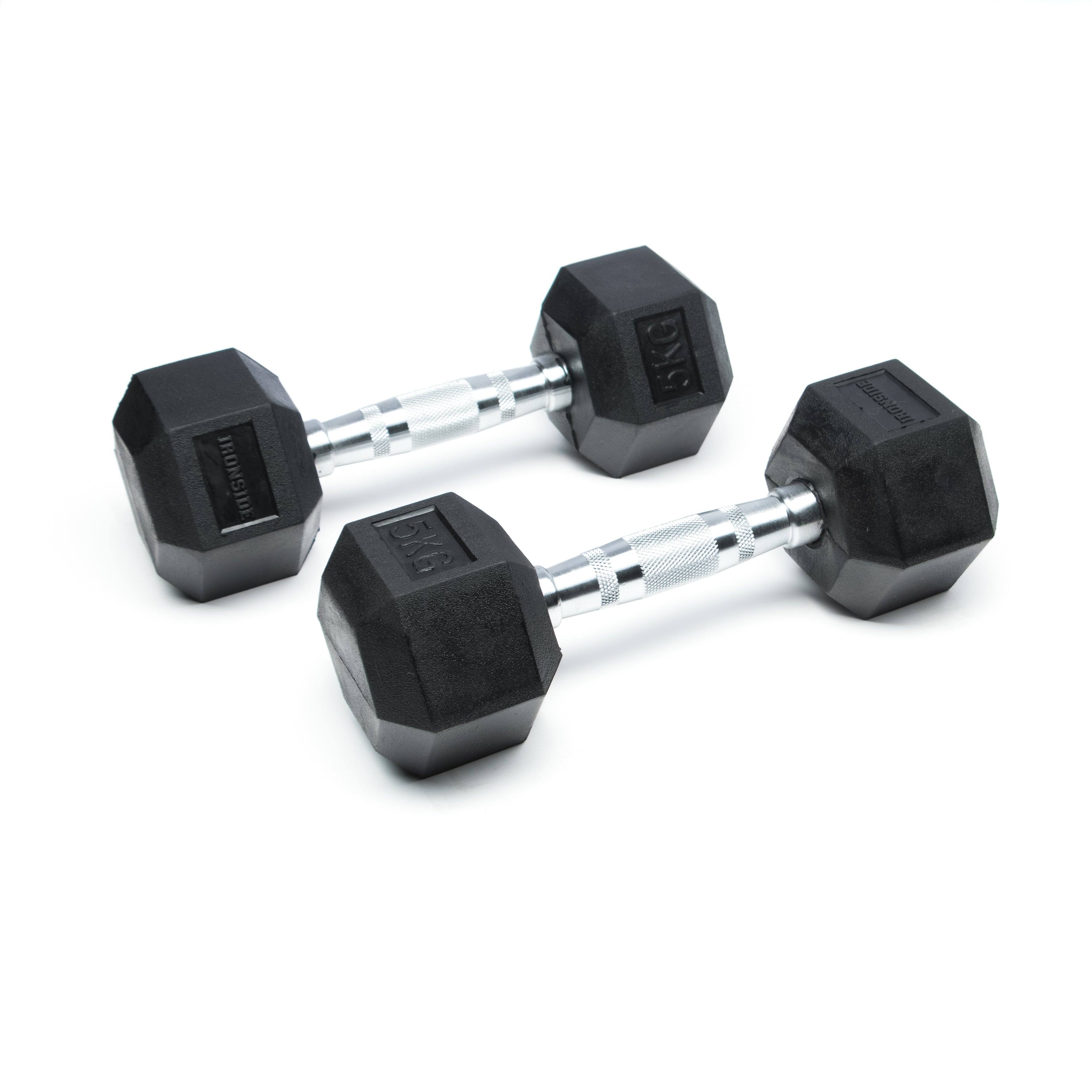 Par de Mancuernas Hexagonales 2.5 a 17.5 KG IRONSIDE