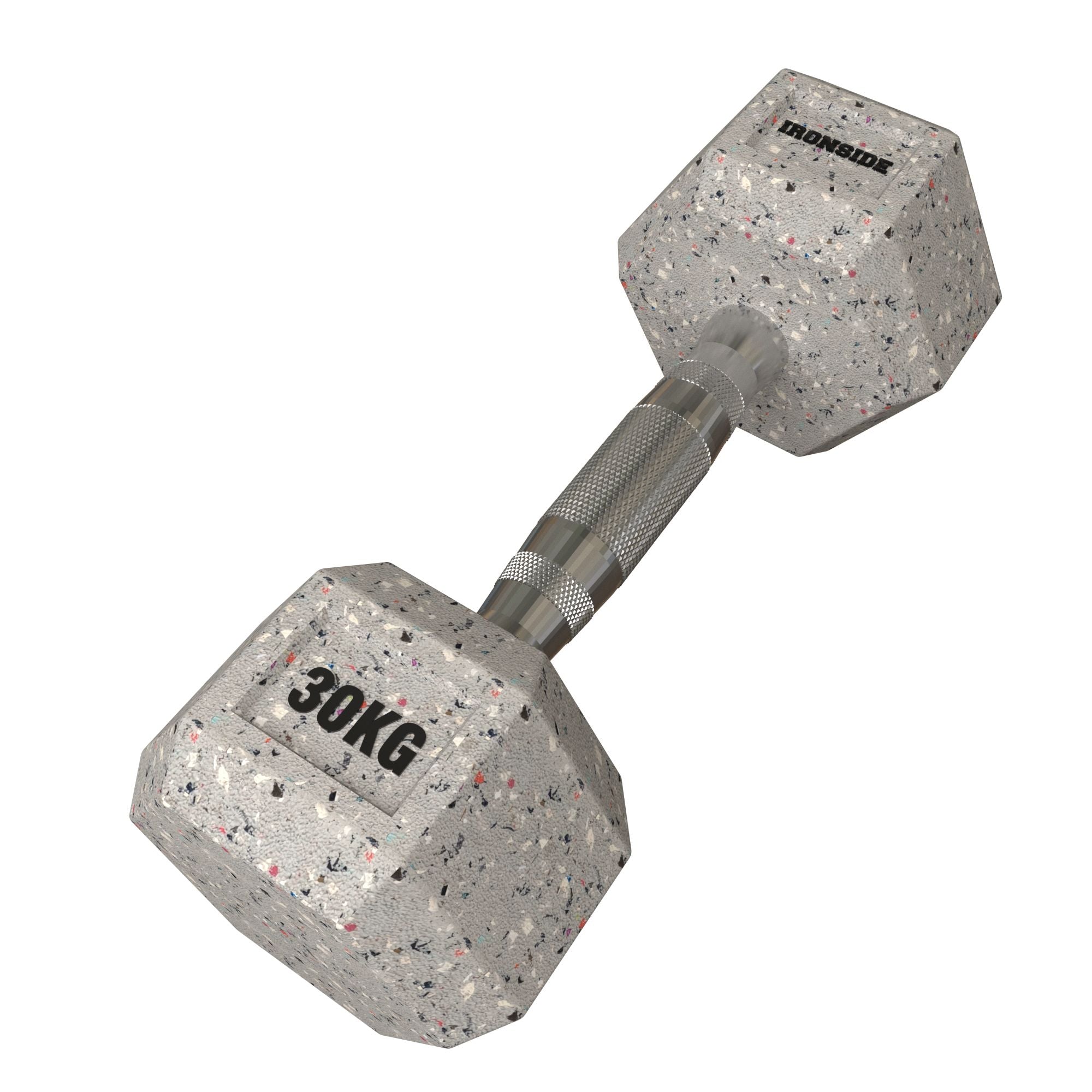 Mancuerna Hexagonal Grind 2.5 a 40 KG IRONSIDE