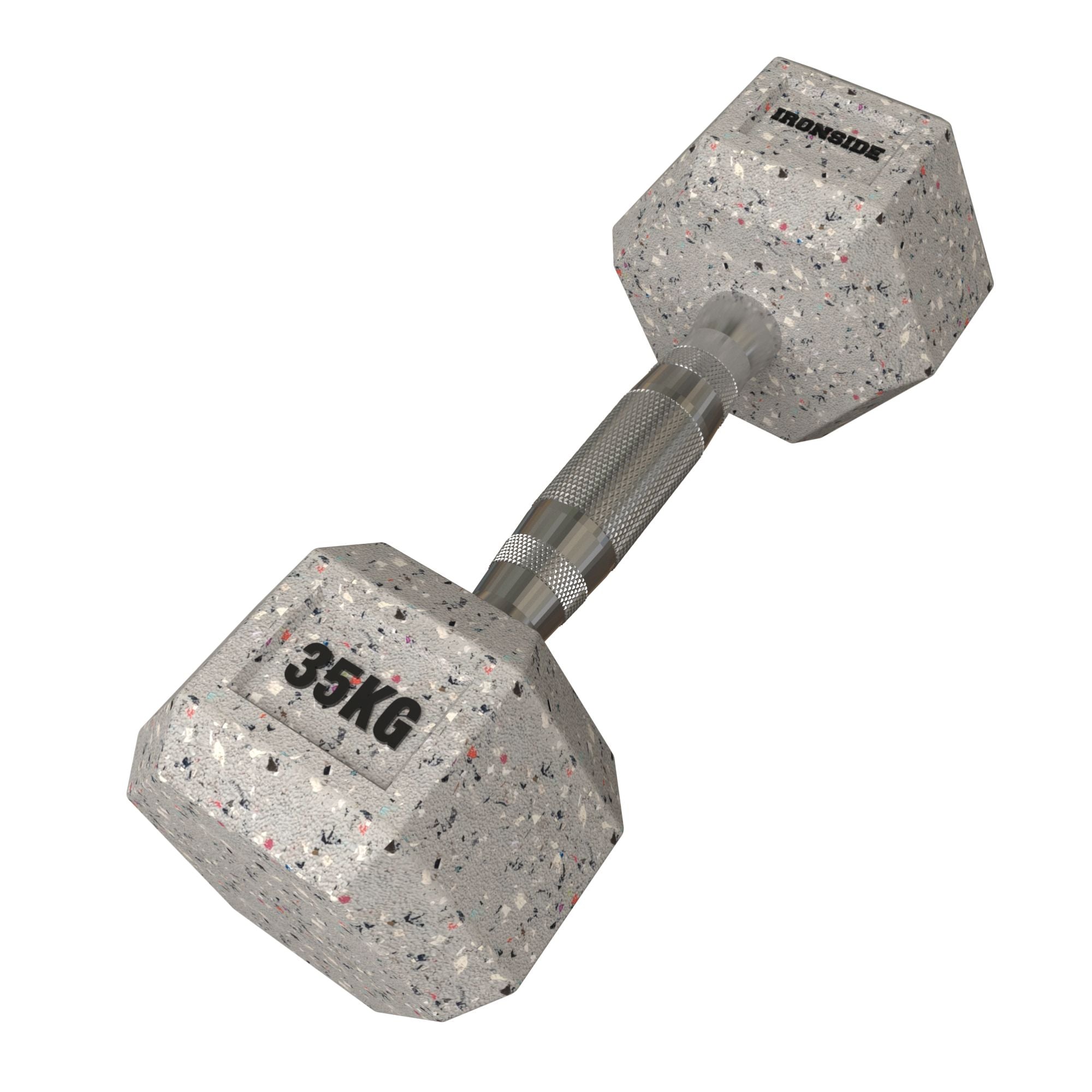 Mancuerna Hexagonal Grind 2.5 a 40 KG IRONSIDE