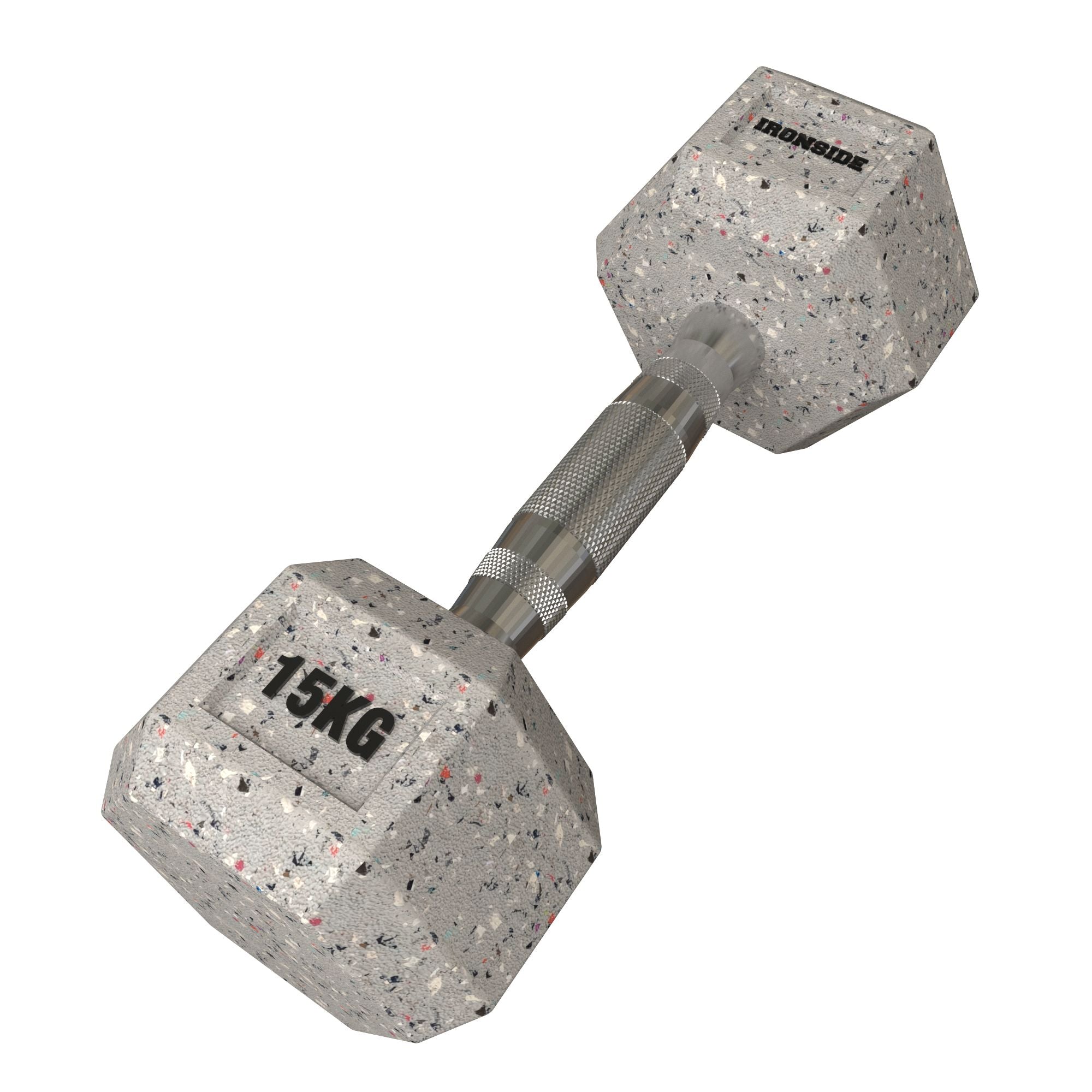 Mancuerna Hexagonal Grind 2.5 a 40 KG IRONSIDE
