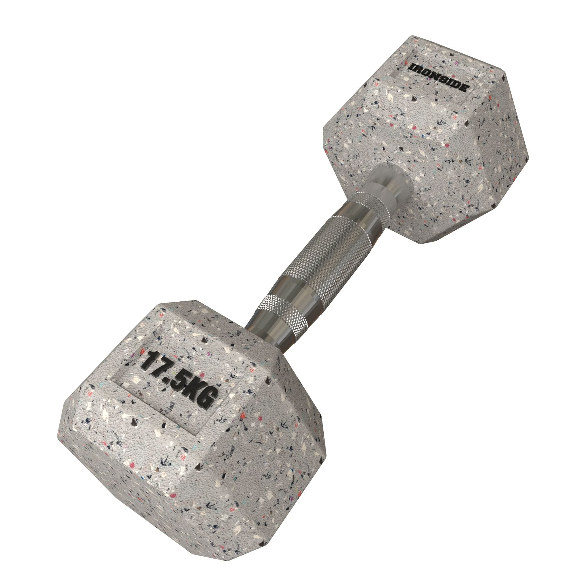 Mancuerna Hexagonal Grind 2.5 a 40 KG IRONSIDE