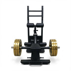 Standing Hip Thruster para entrenar glúteos con soporte estable, trayectoria controlada y carga progresiva. Ideal para fuerza, técnica y uso comercial intensivo
