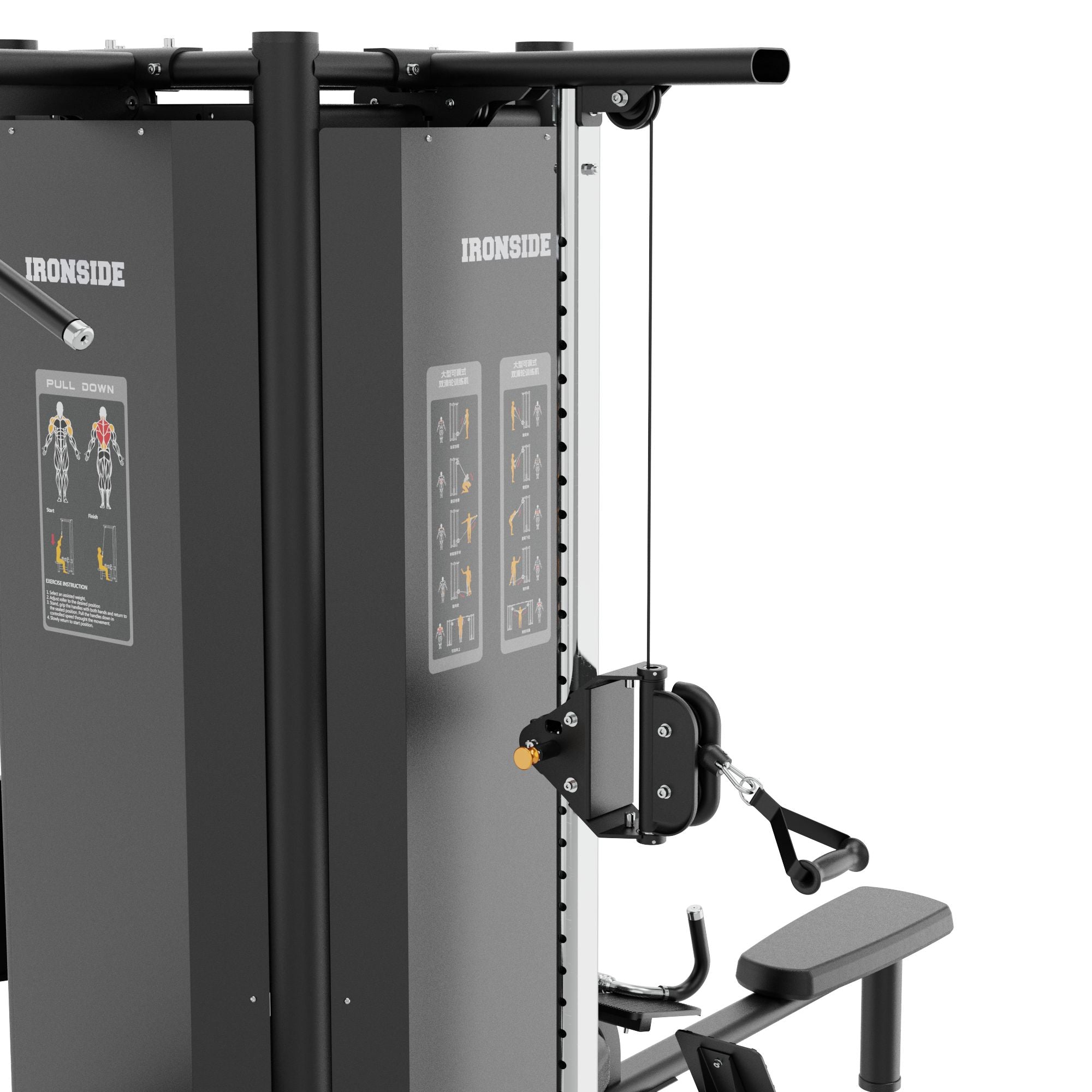 4-Stack Jungle Multi-Station IRONSIDE Luxe