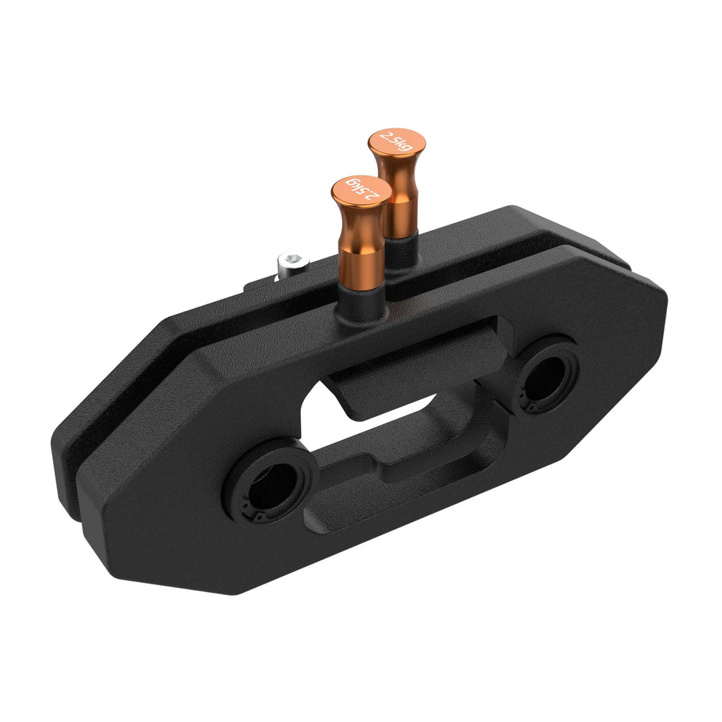 Agregado de placas 2 x 2,5kg Luxe