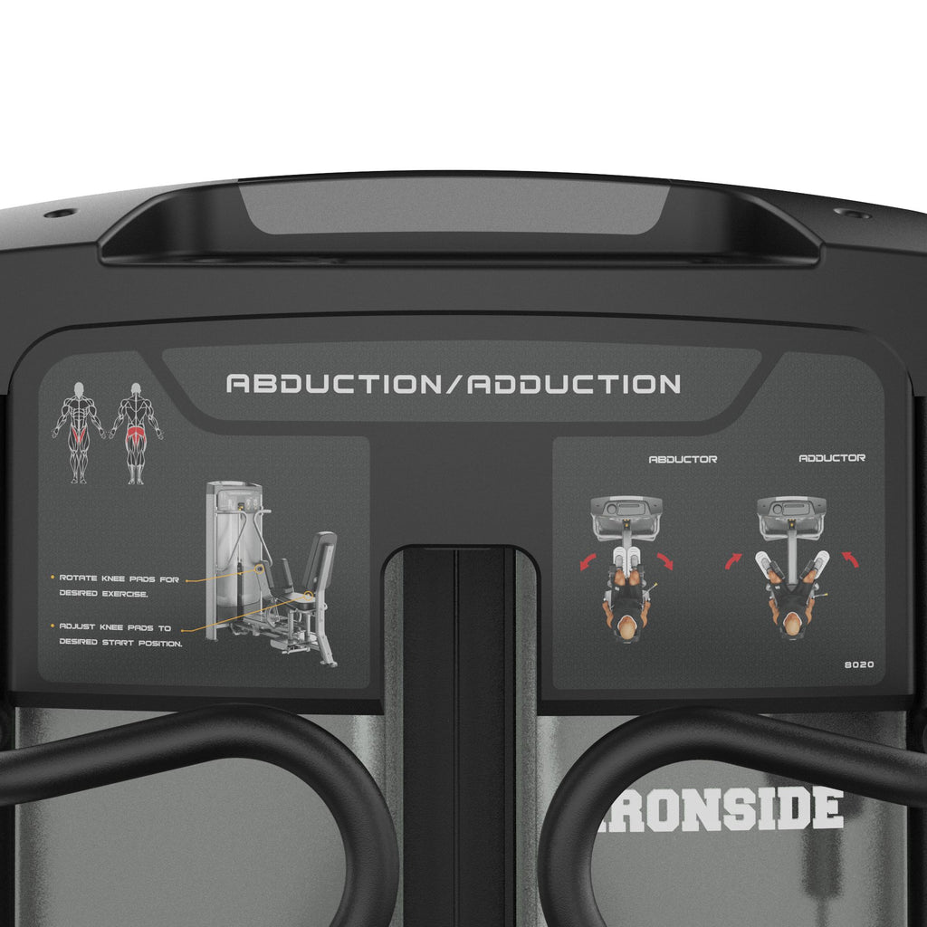 Dual Abductor & Adductor Machine IRONSIDE Luxe