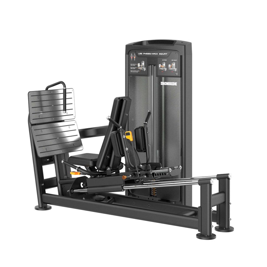 Dual Horizontal Leg Press & Hack Squat IRONSIDE Luxe