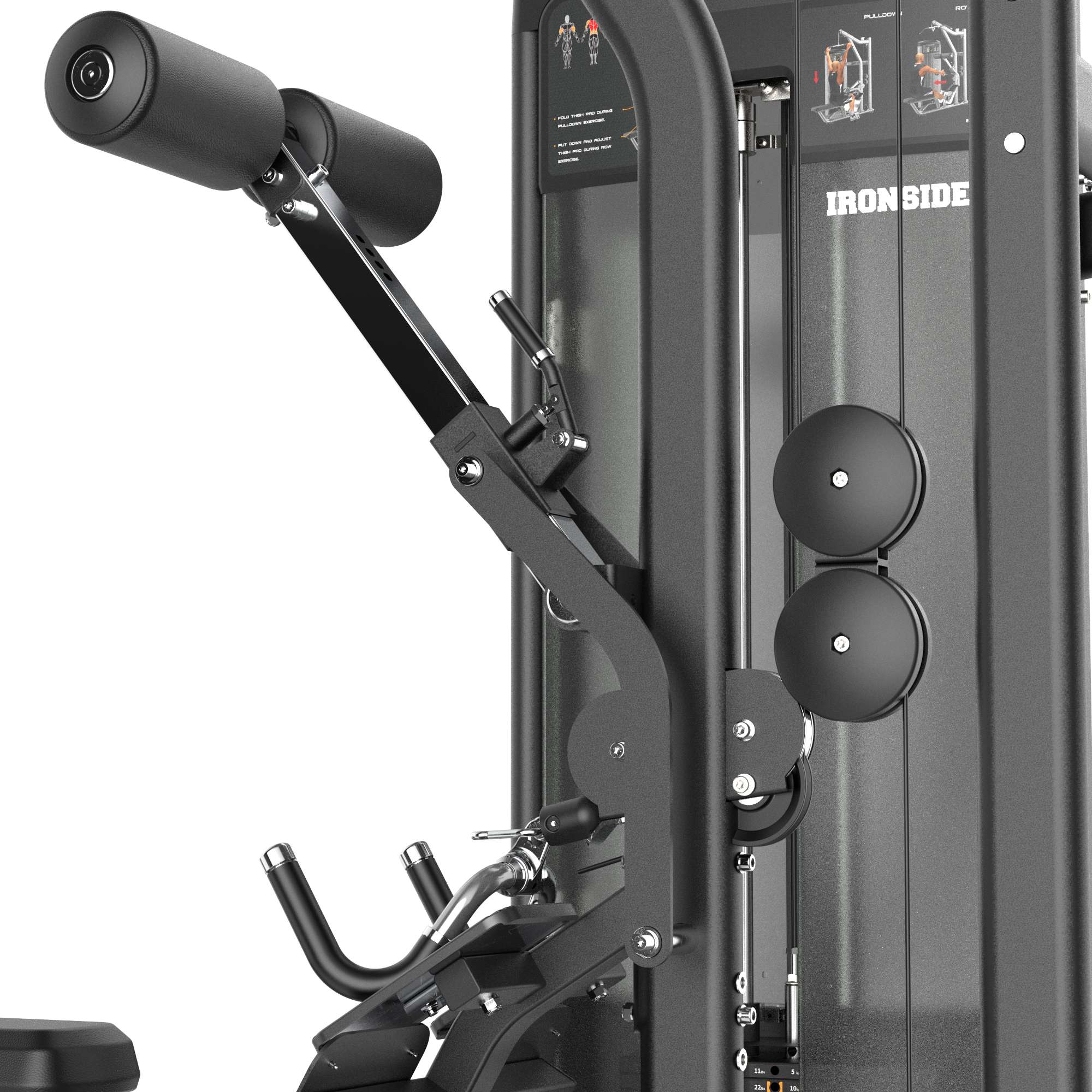 Dual Lat Pulldown & Row IRONSIDE Luxe