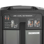 Dual Leg Curl & Extension IRONSIDE Luxe
