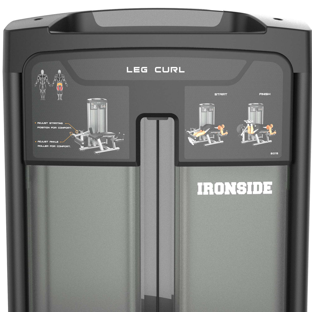 Prone Leg Curl IRONSIDE Luxe