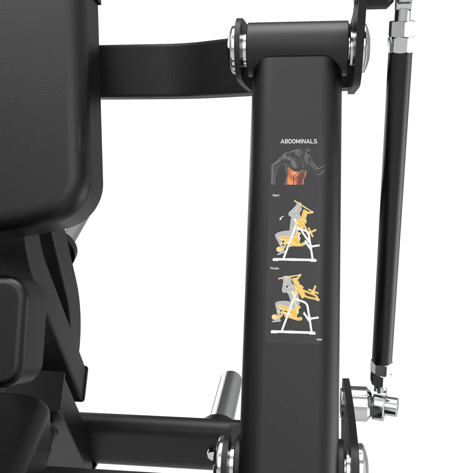 Abdominal Crunch Plate Loaded IRONSIDE Luxe