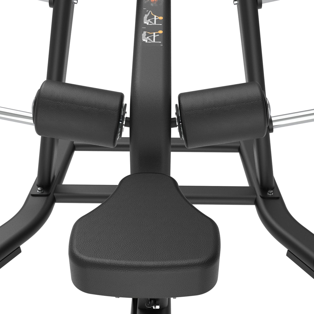 Lat Pull Down Loaded Plate IRONSIDE Luxe
