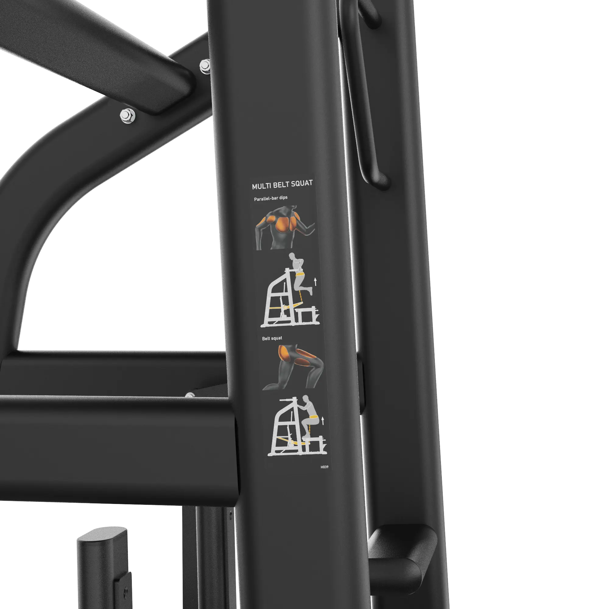Multi Belt Squat Plate Loaded IRONSIDE Luxe