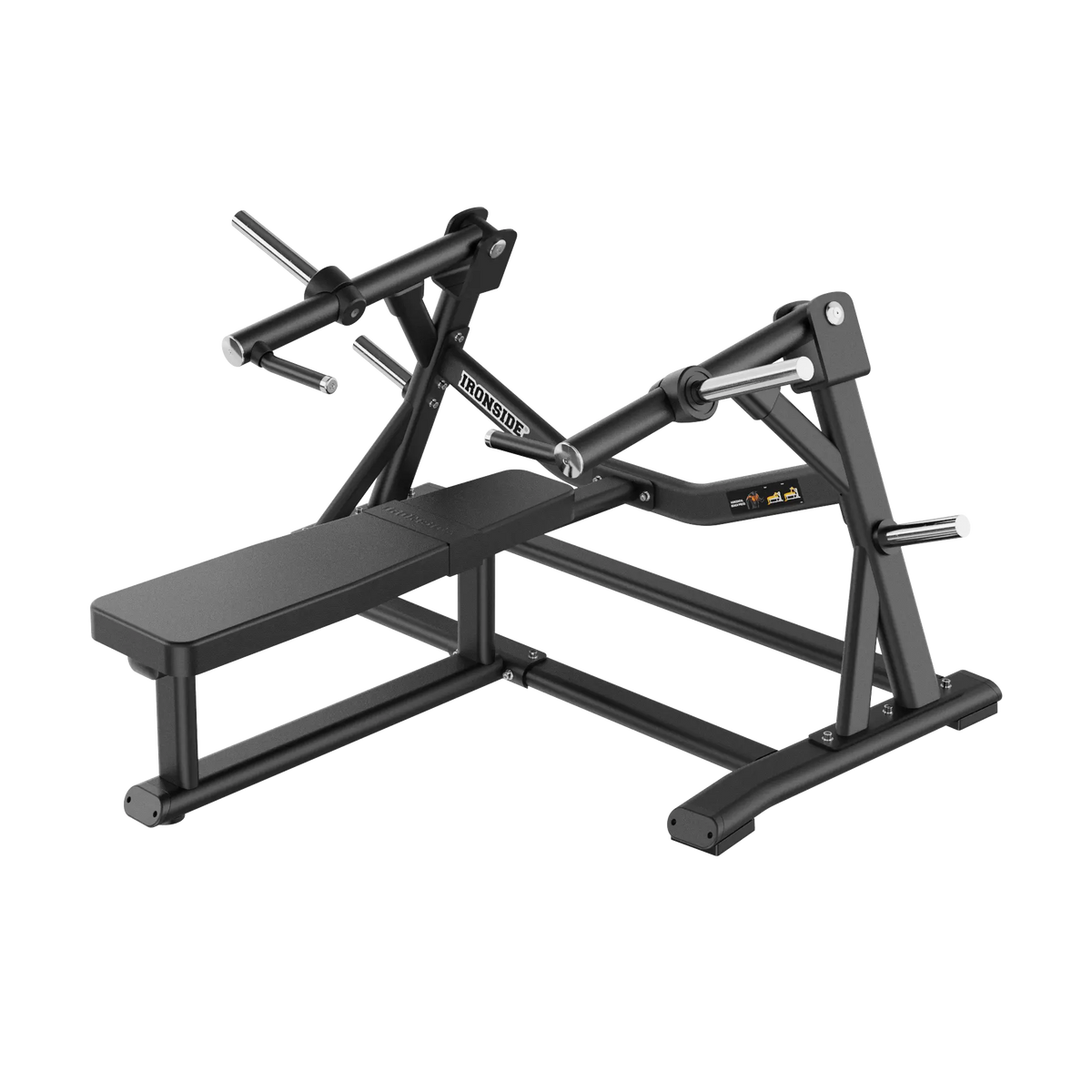 Horizontal Bench Press Plate Loaded IRONSIDE Luxe