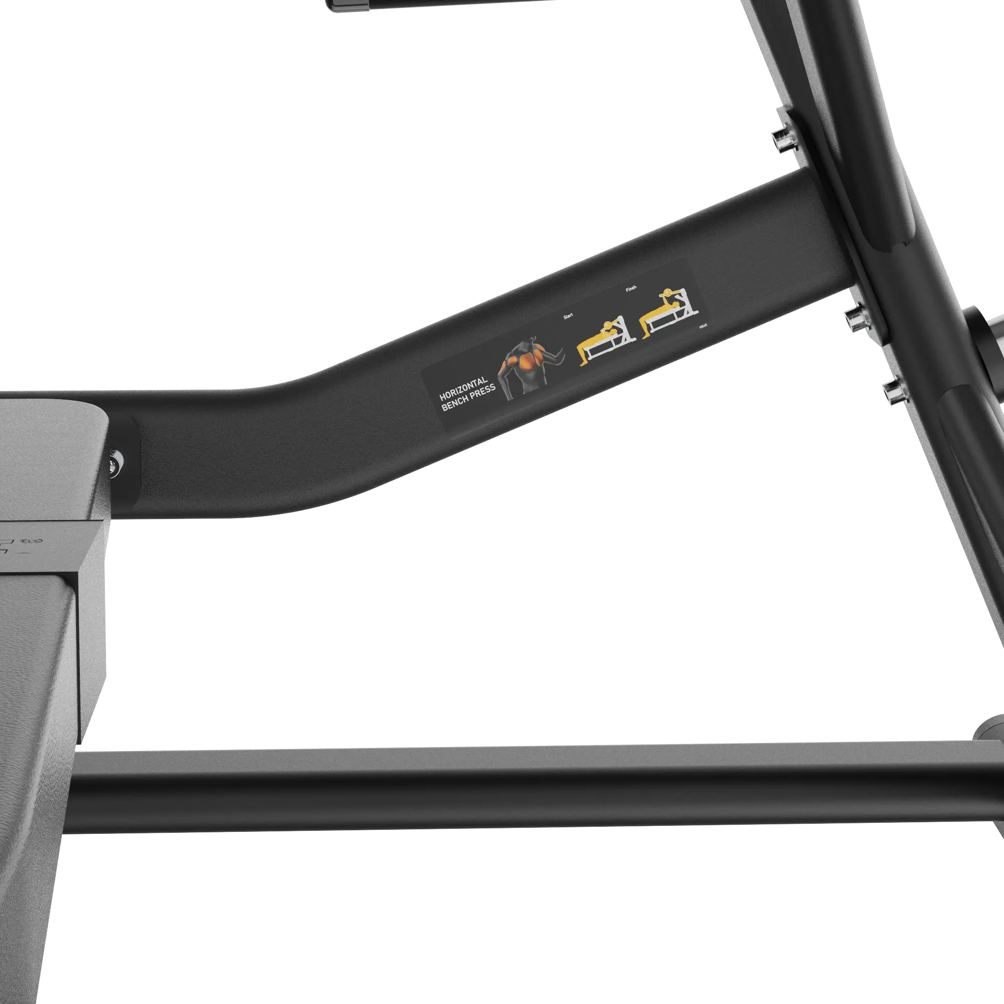 Horizontal Bench Press Plate Loaded IRONSIDE Luxe