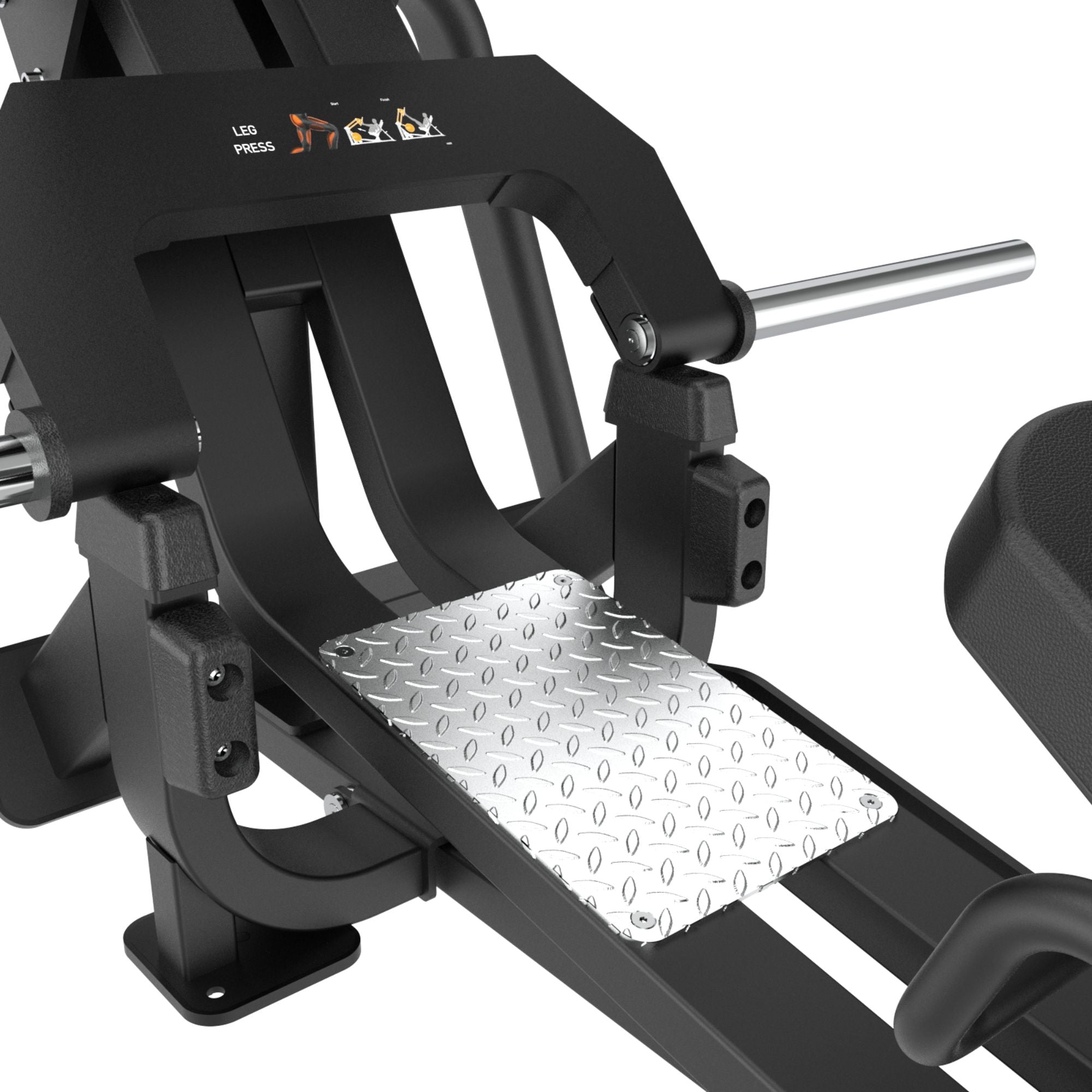 V Leg Press Plate Loaded IRONSIDE Luxe