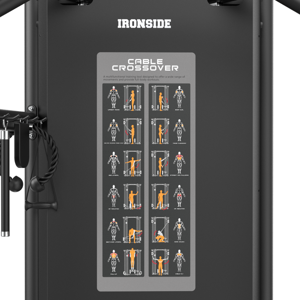 Polea Doble Ajustable IRONSIDE Luxe