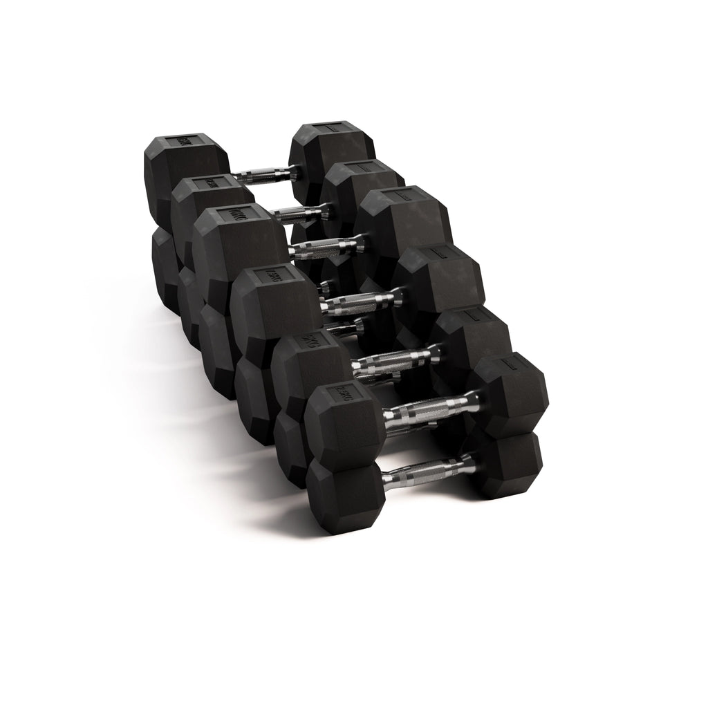 Mancuerna Hexagonal 2.5 a 50 kg IRONSIDE