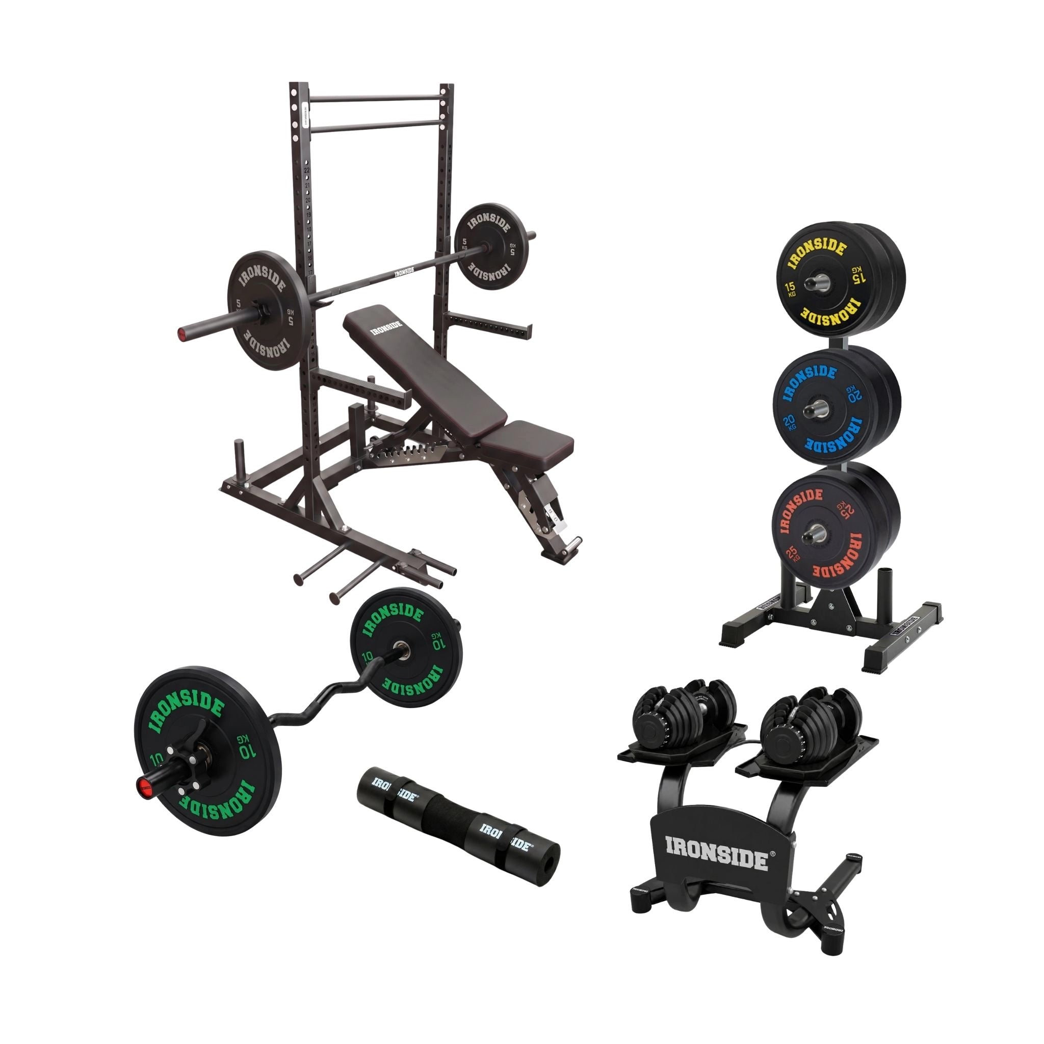 Pack IRONSIDE Home Gym Pro