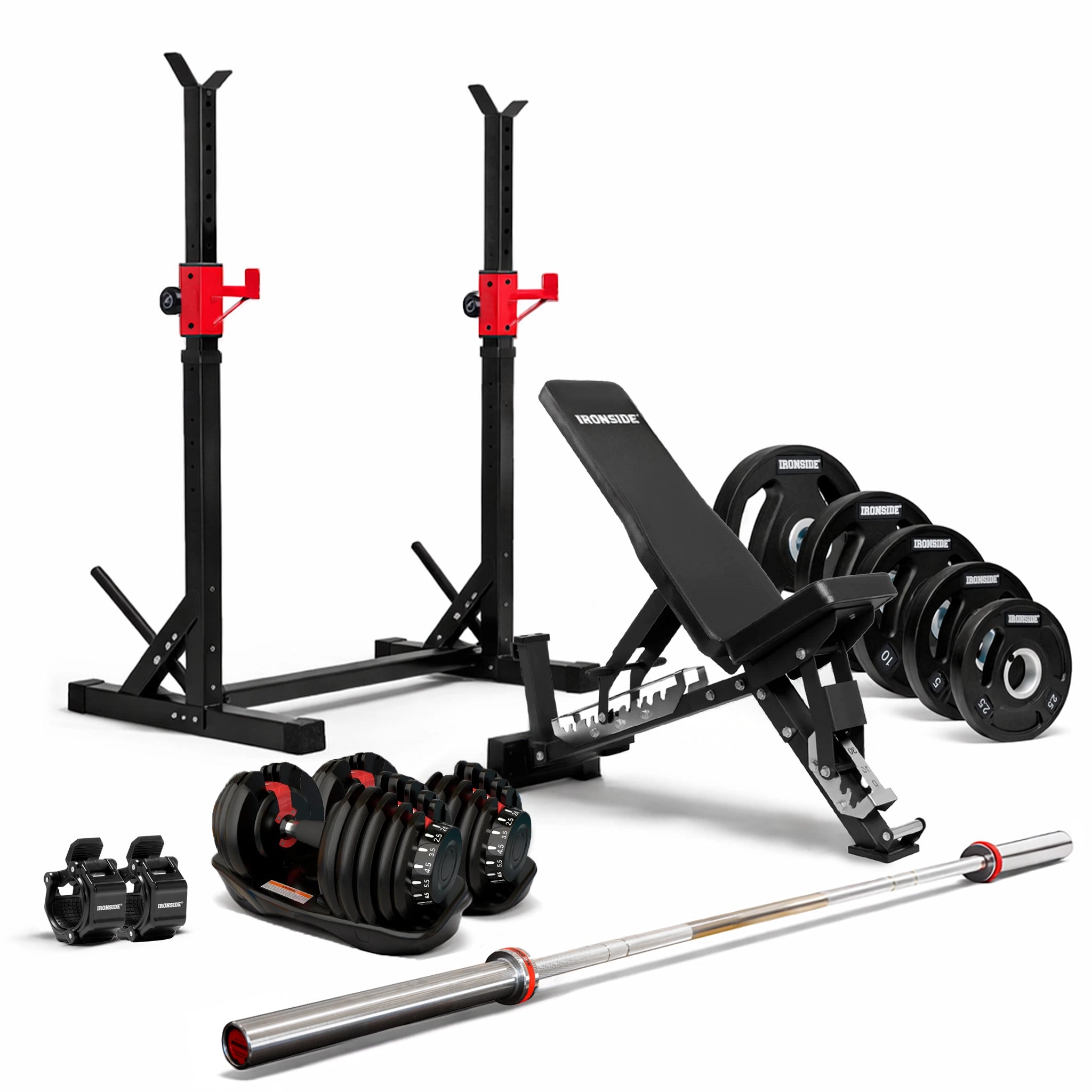 Pack IRONSIDE Home Gym Pro