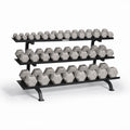 Pack IRONSIDE Mancuernas Hexagonales KG + Rack de Almacenamiento