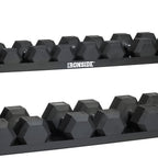 Set IRONSIDE Rack Monster + 680 Kg Mancuernas Hexagonales 2,5 kg - 40 kg