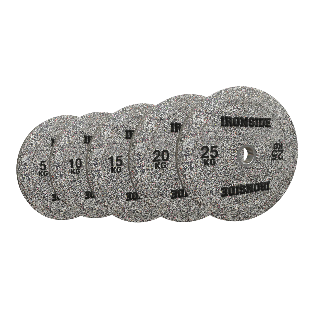 Disco Olímpico Grind Bumper 5 a 25 kg IRONSIDE