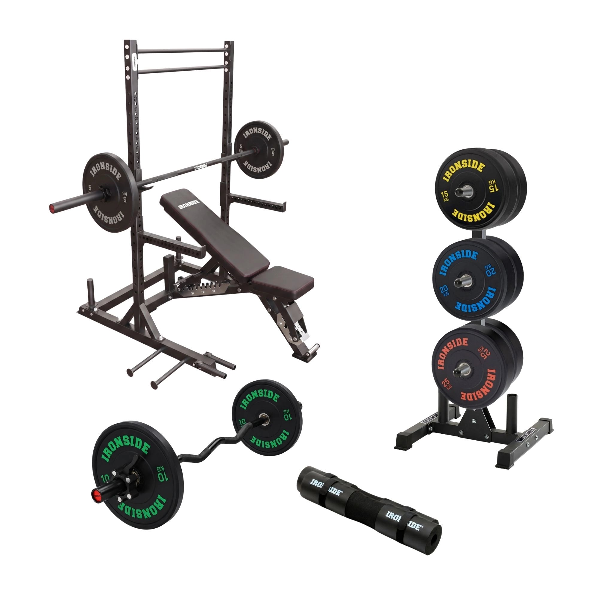 Pack IRONSIDE Home Gym Pro