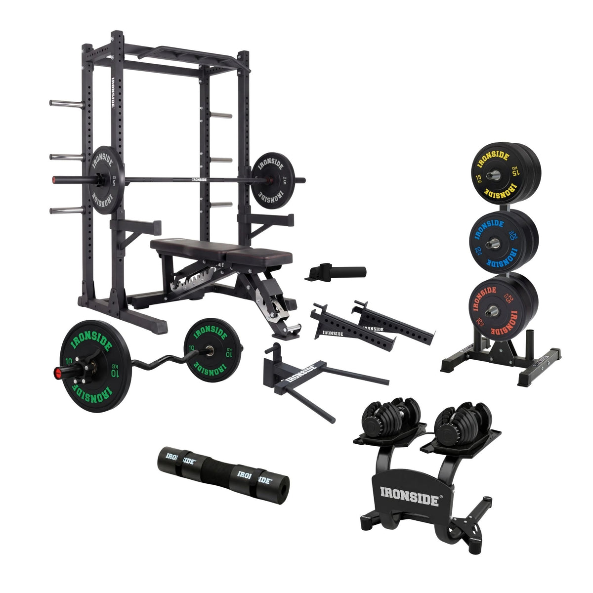 Pack IRONSIDE Home Gym Pro