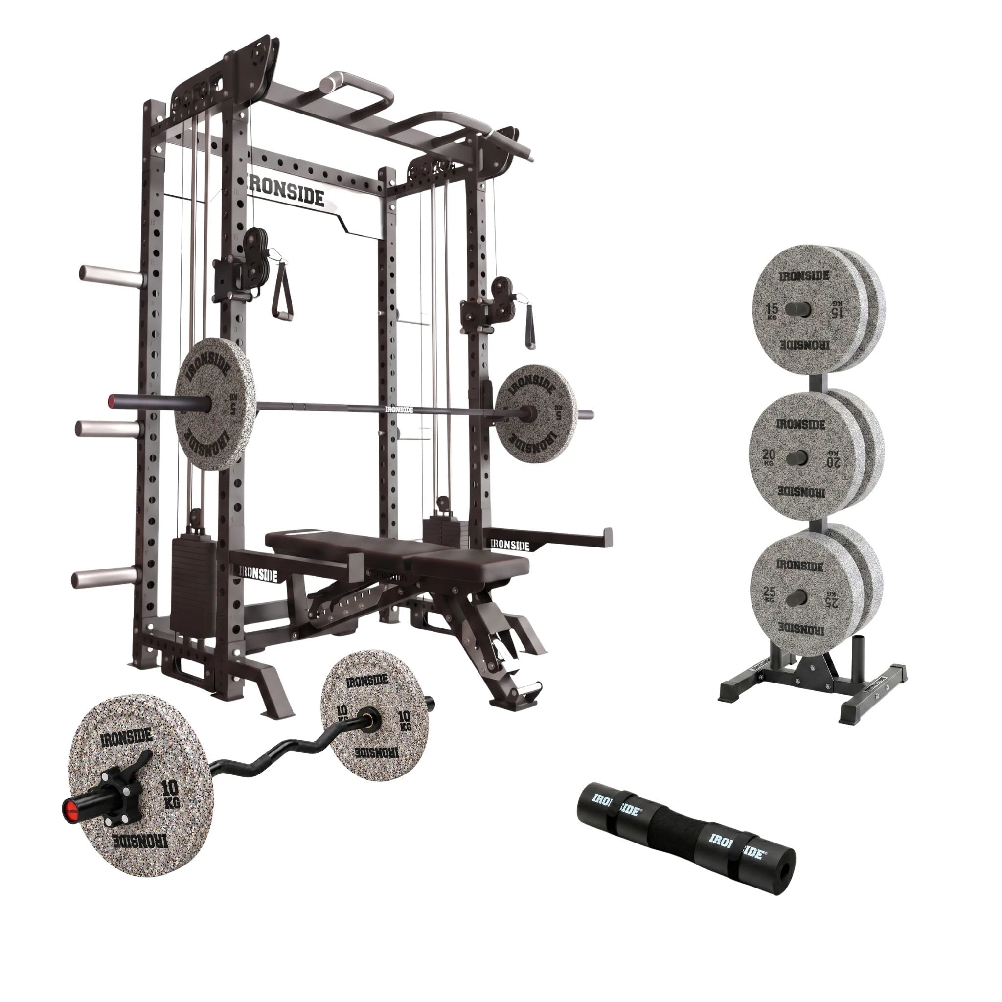 Pack IRONSIDE Home Gym Pro