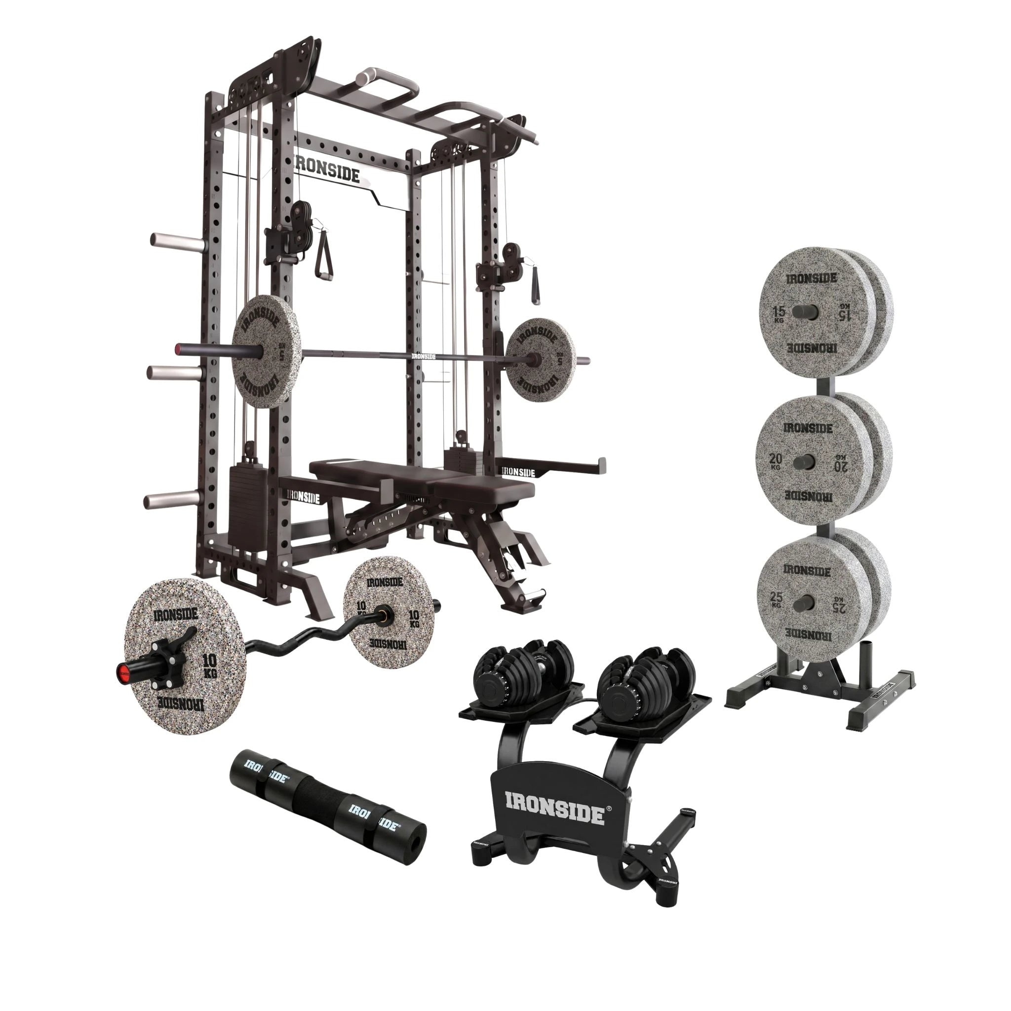 Pack IRONSIDE Home Gym Pro