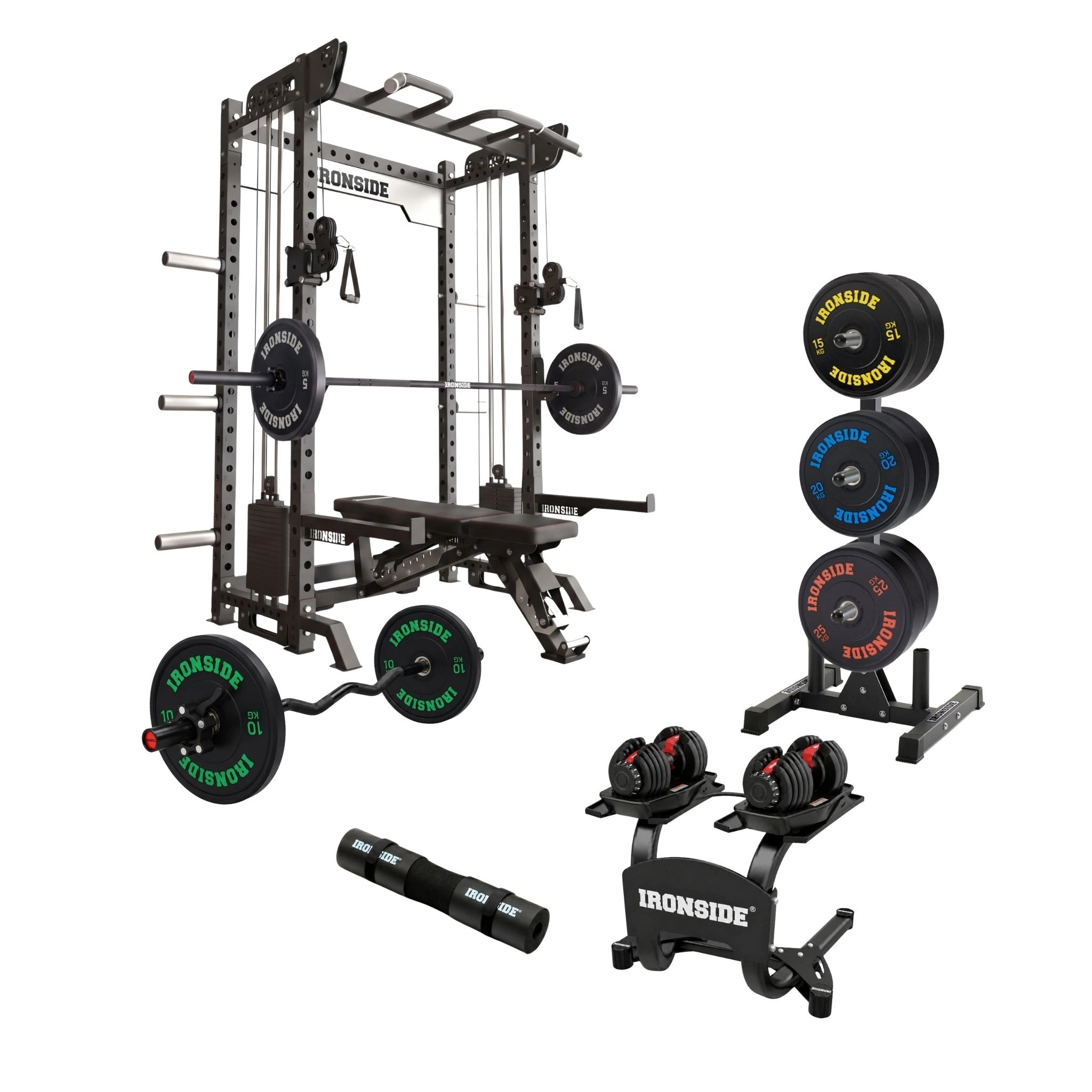 Pack IRONSIDE Home Gym Pro