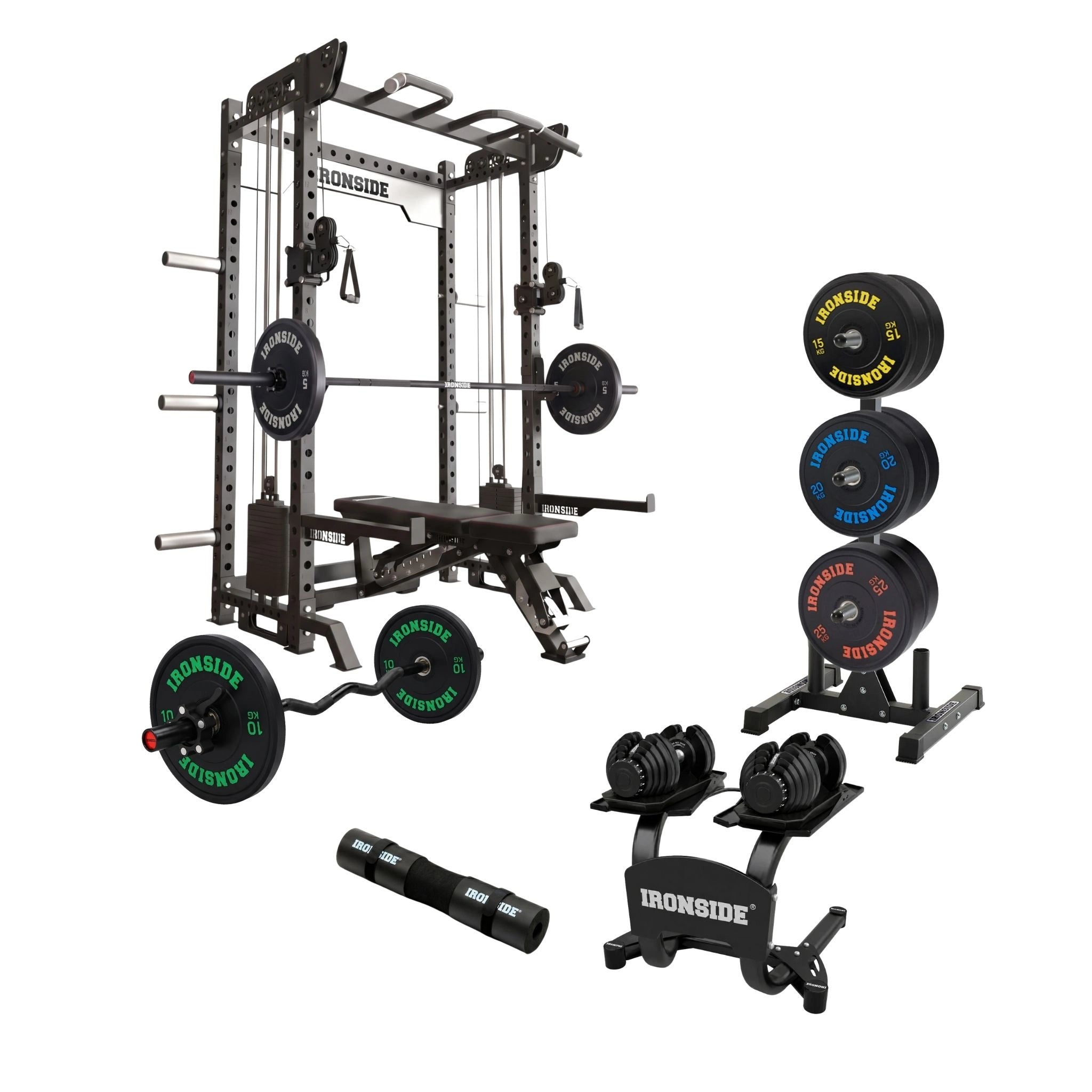Pack IRONSIDE Home Gym Pro