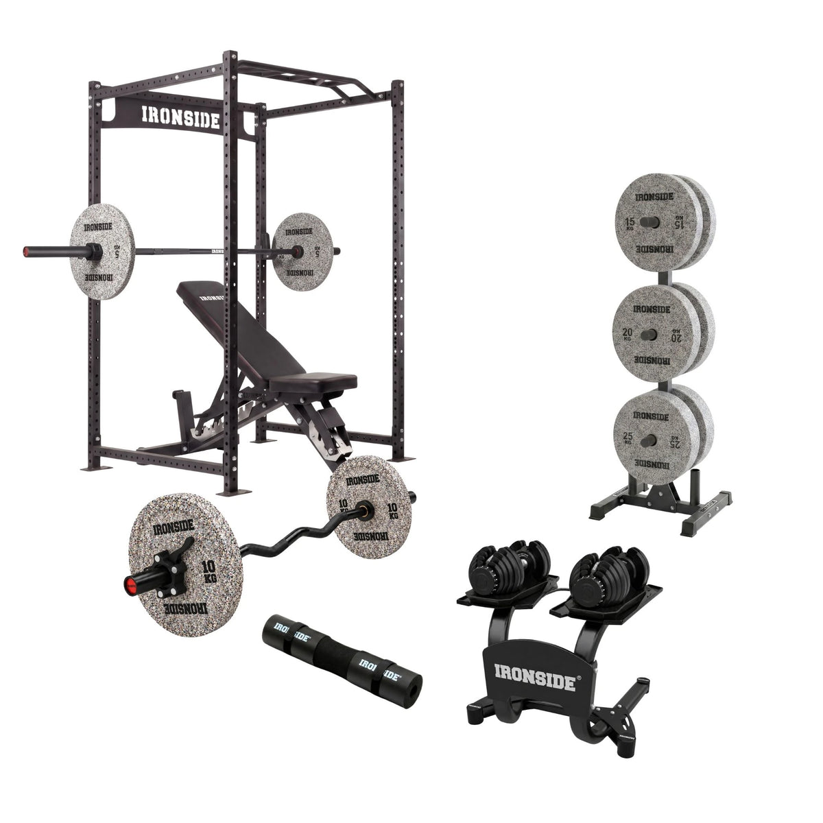 Pack IRONSIDE Home Gym Pro
