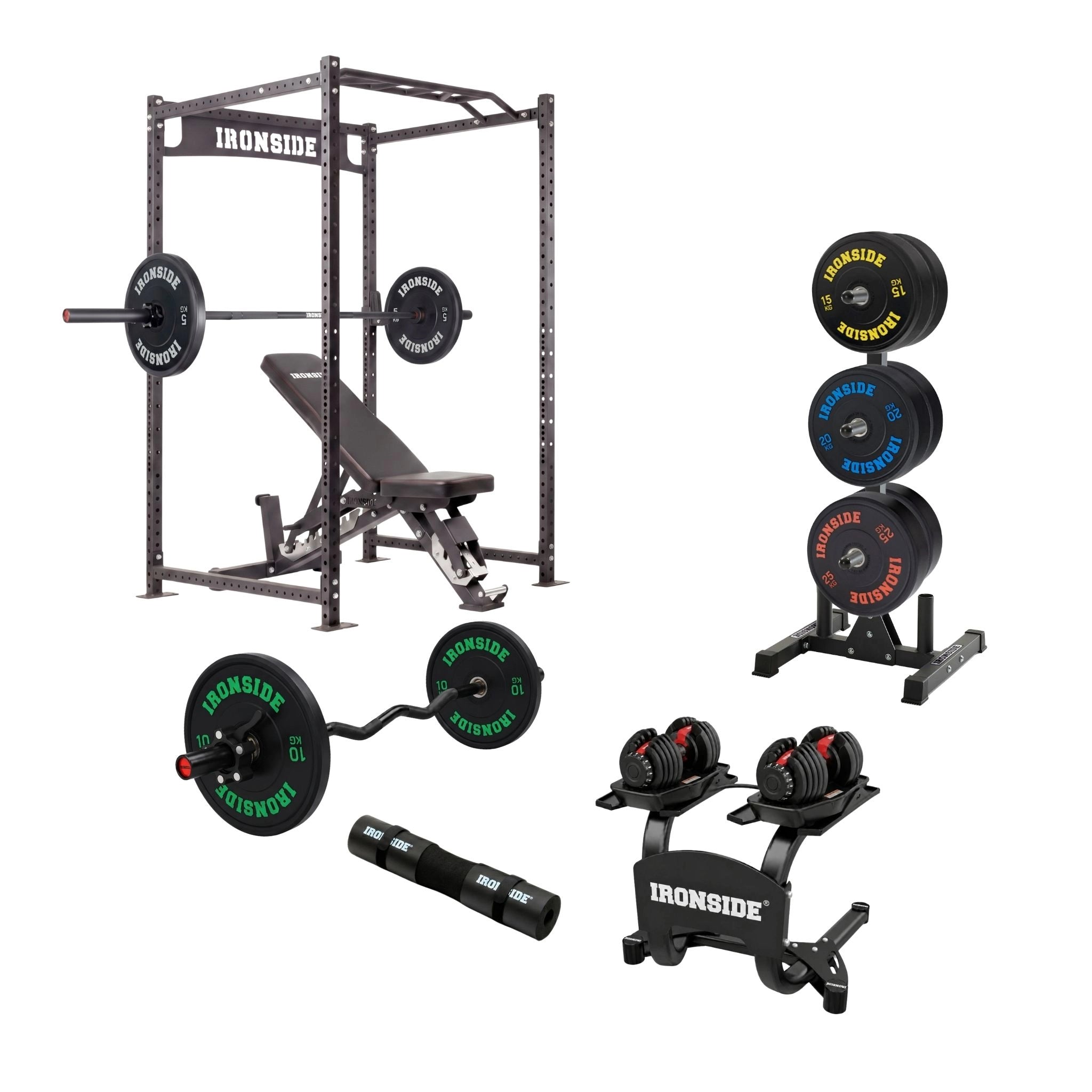 Pack IRONSIDE Home Gym Pro