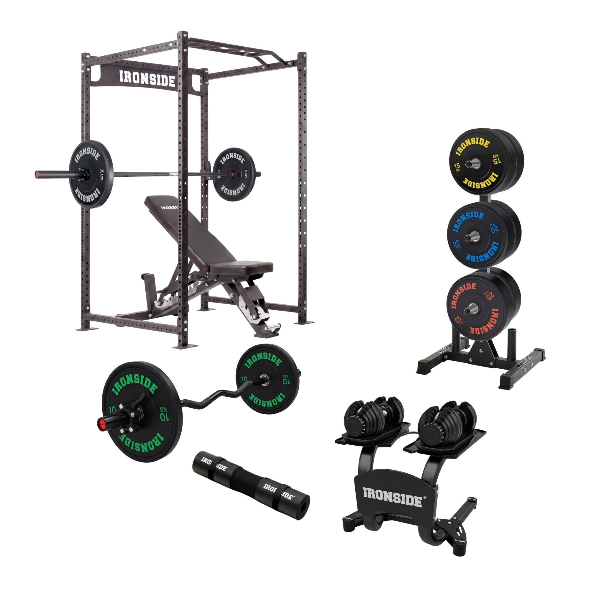 Pack IRONSIDE Home Gym Pro