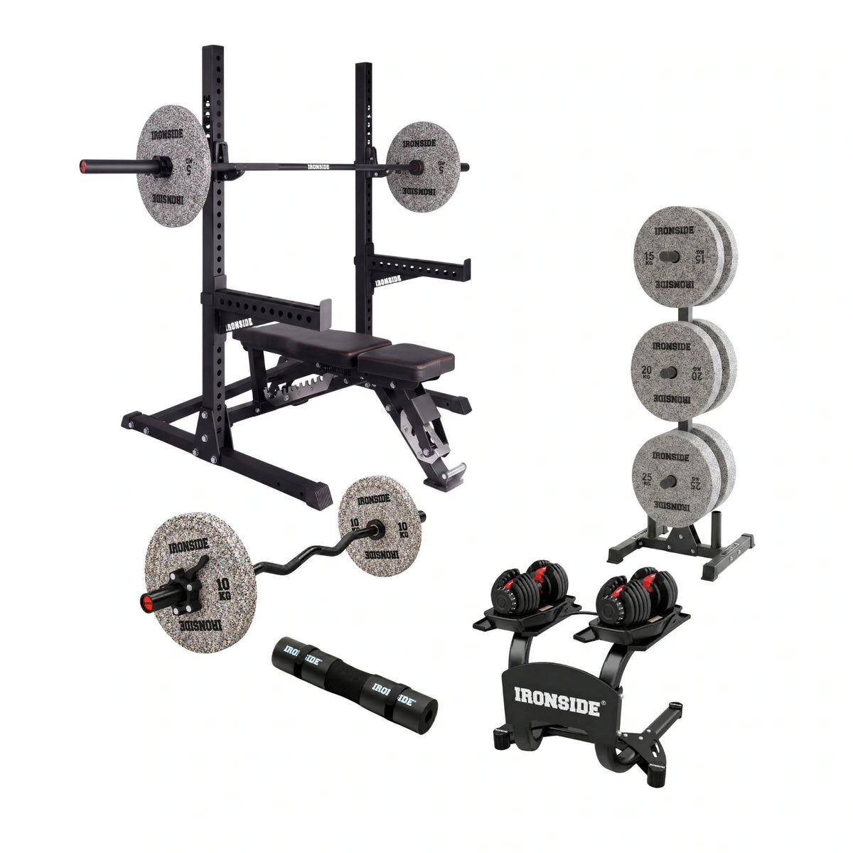 Pack IRONSIDE Home Gym Pro