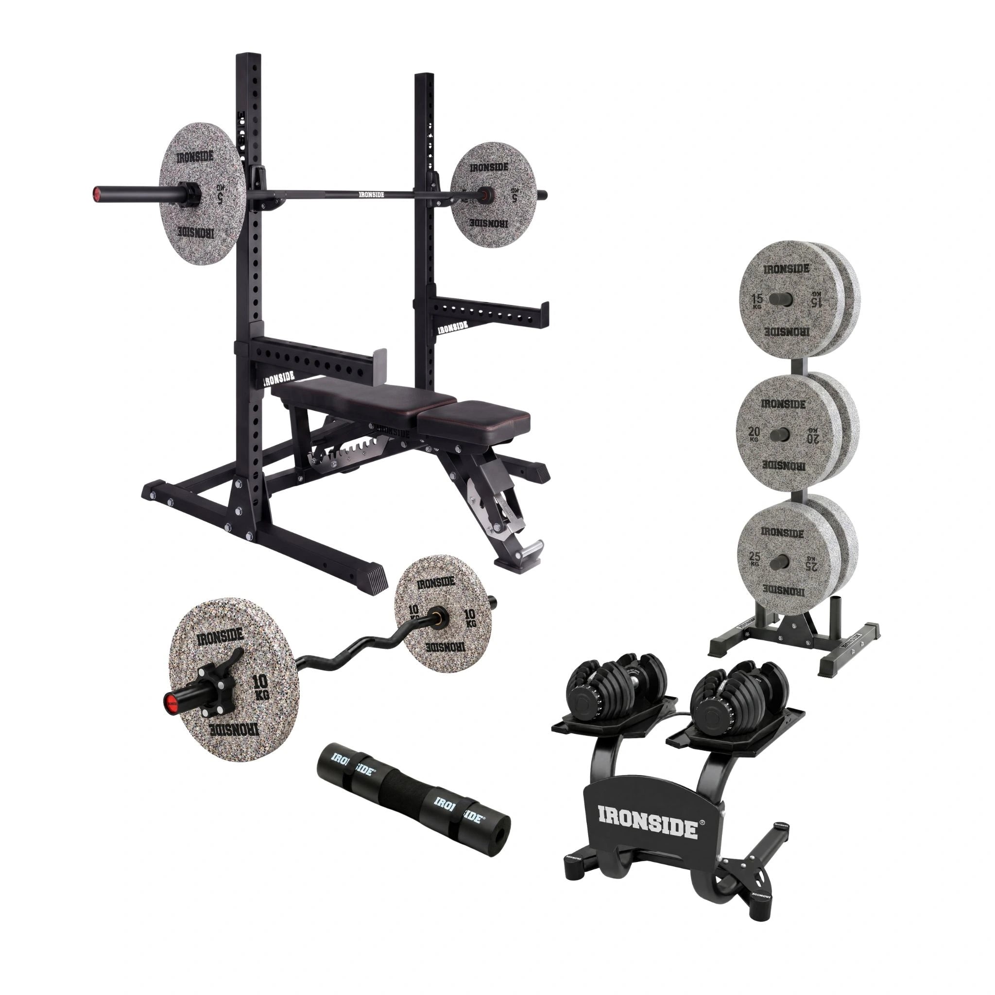 Pack IRONSIDE Home Gym Pro