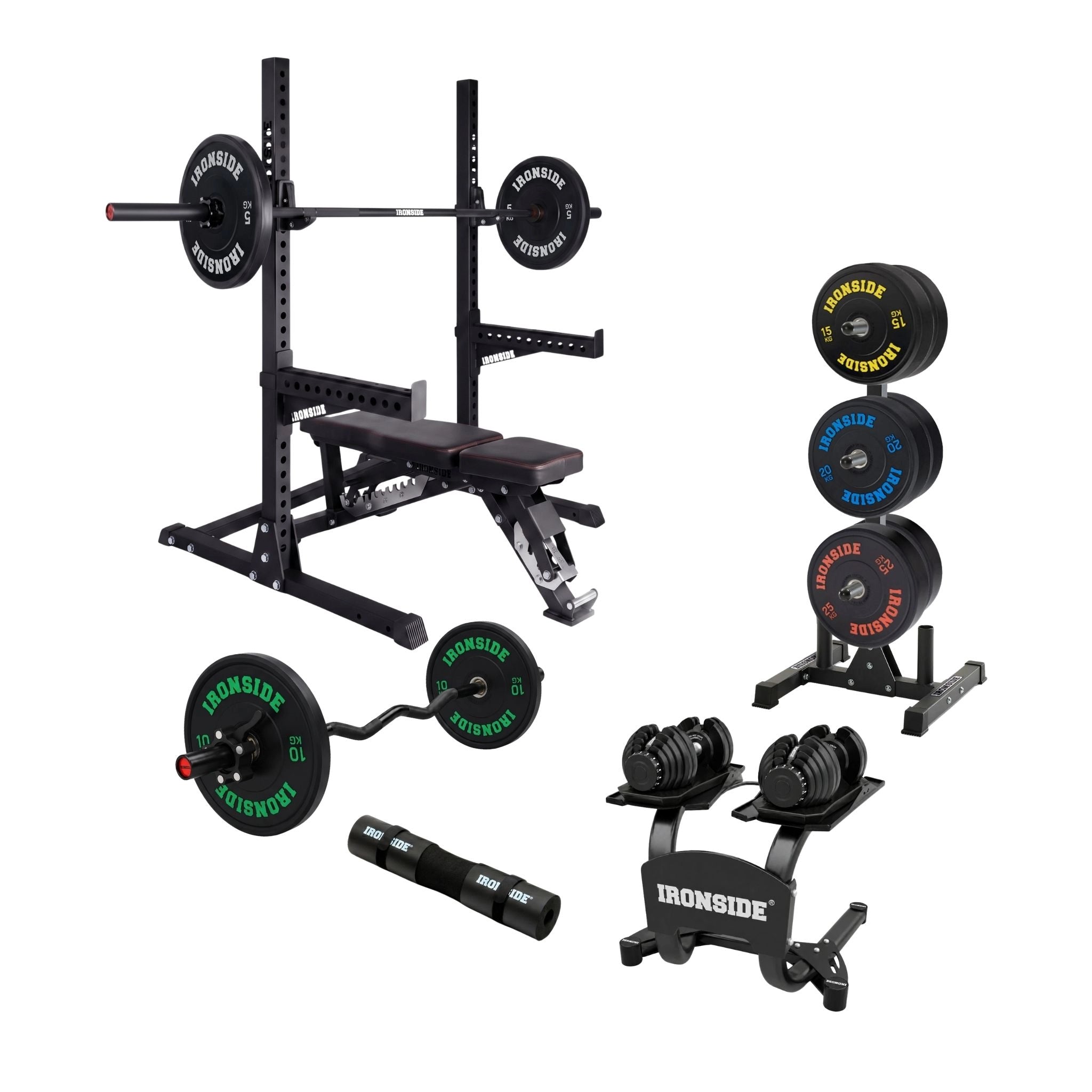 Pack IRONSIDE Home Gym Pro
