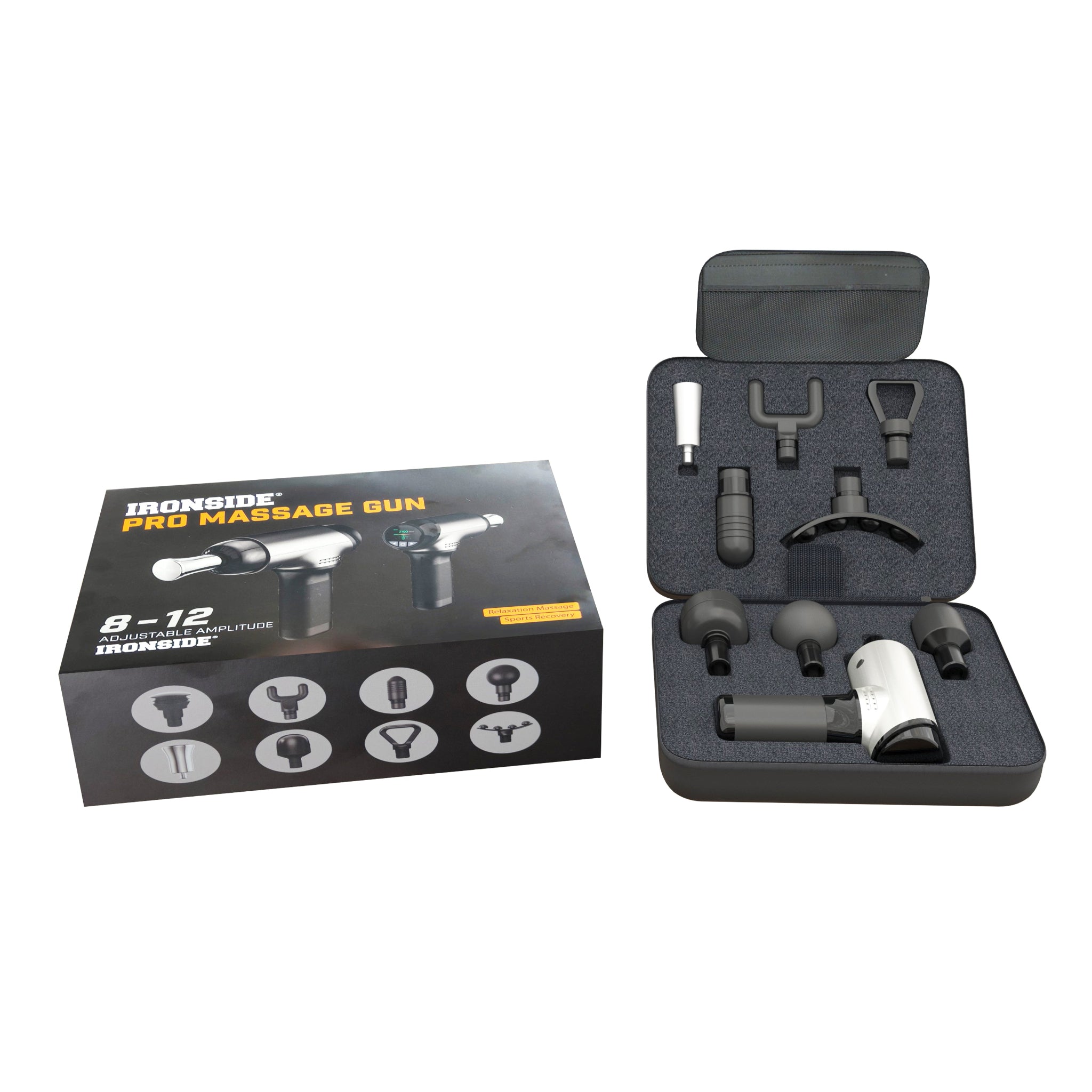 Pistola de Masajes Pro IRONSIDE